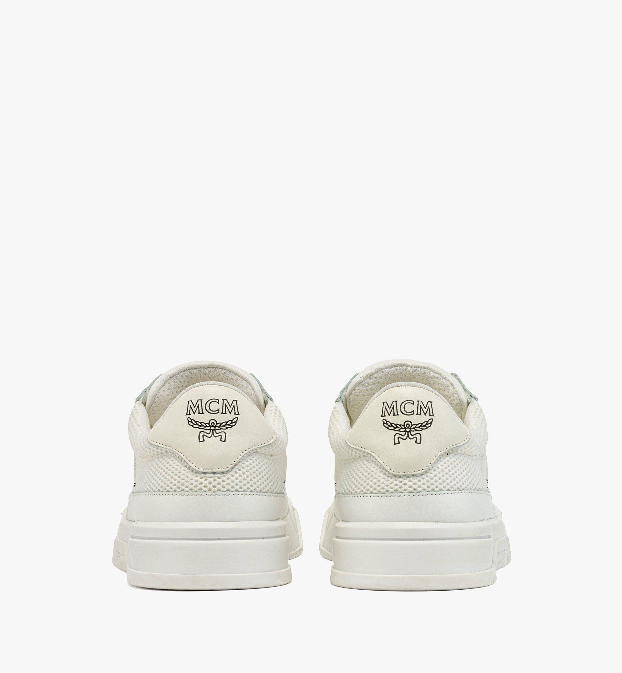 MCM Skyward ロートップ スニーカー - ヴィセトス White MEXDASW01WT042 ほかの角度から見る 2
