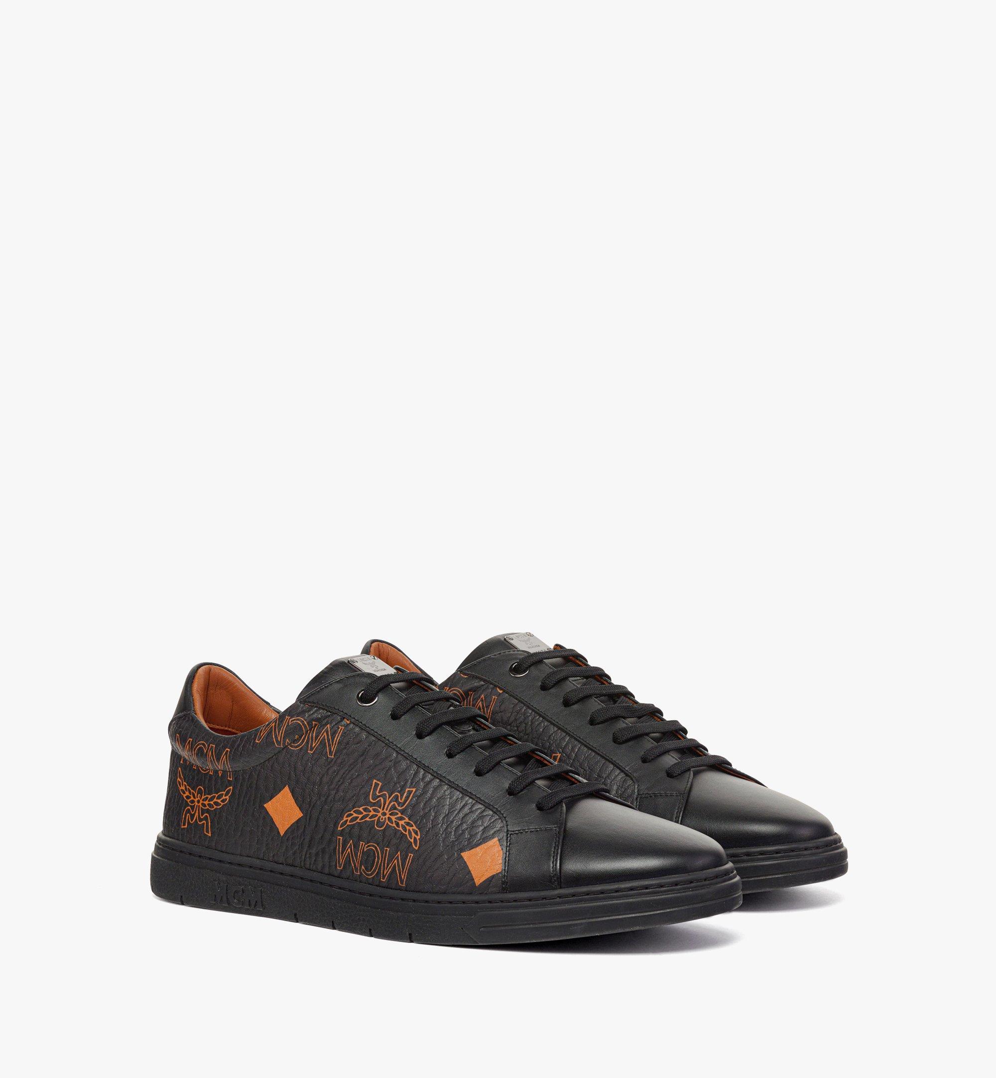 Louis Vuitton Brown Monogram Canvas And Black Leather Slalom Low Top  Sneakers Size 41 Louis Vuitton