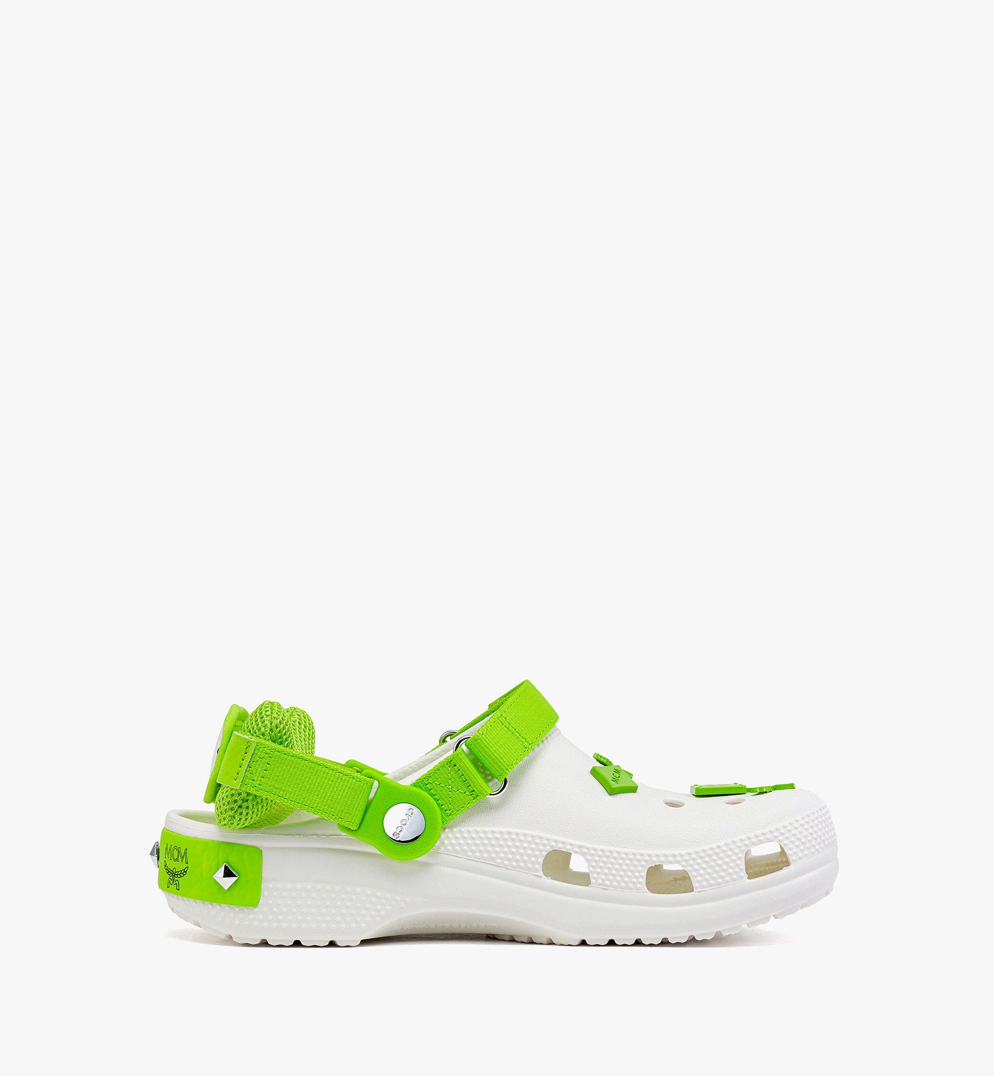 MCM MCM x CROCS Clog 鞋款附腰包飾物手環 White MEXDSMM10WT465 更多視圖 3