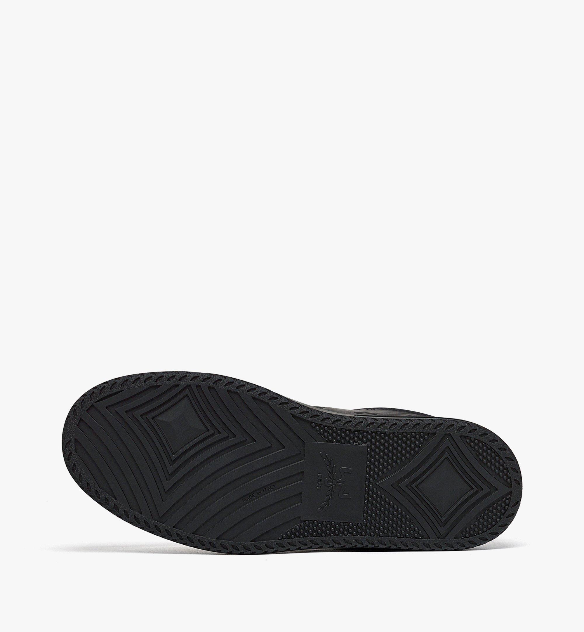 MCM Neo Terrain Lo Sneakers in Monogram Leather Black MEXEAAJ01BK044 Alternate View 3