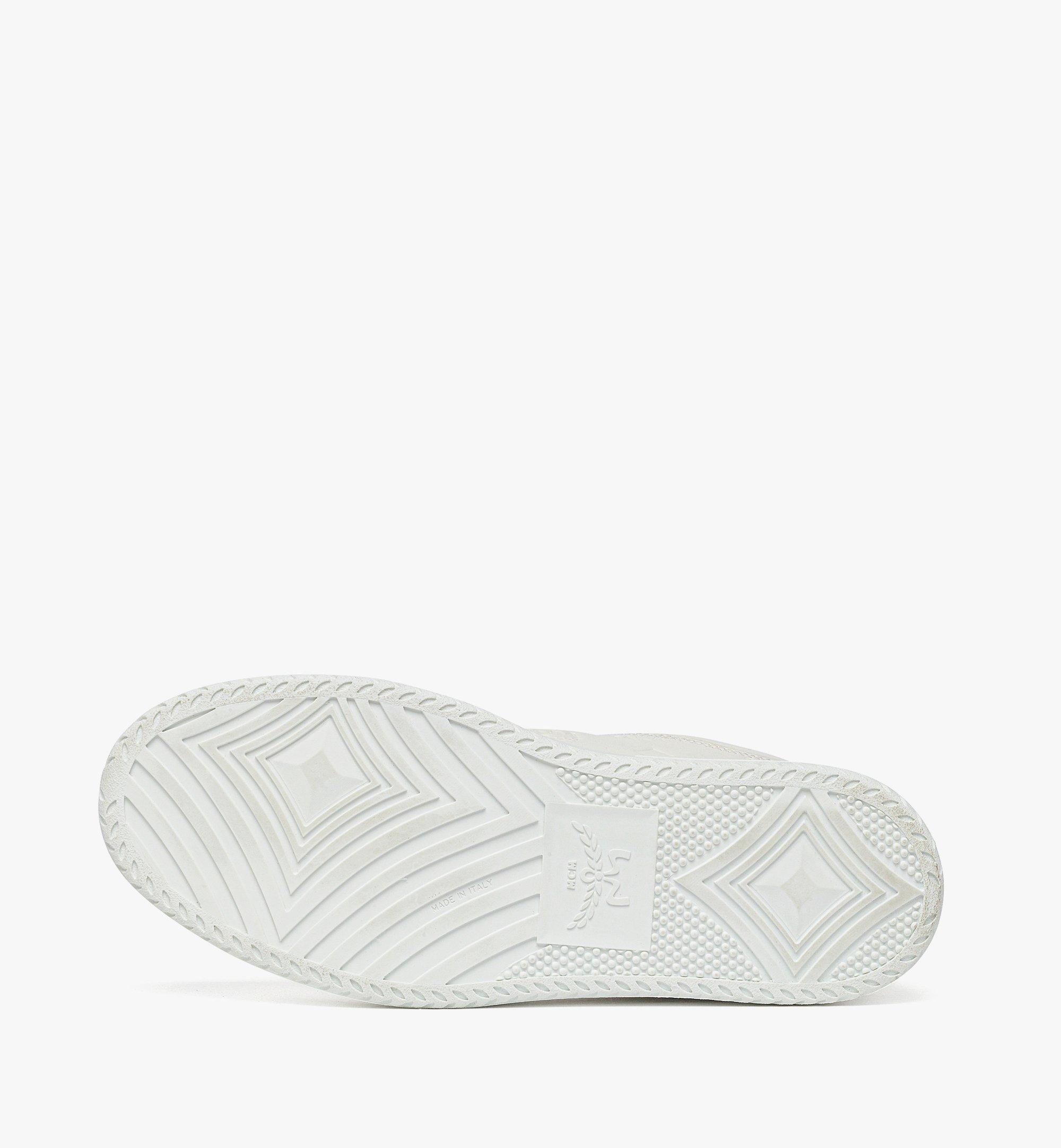 MCM Low-Top-Sneaker Neo Terrain aus Leder mit Monogramm White MEXEAAJ01WG044 Noch mehr sehen 3