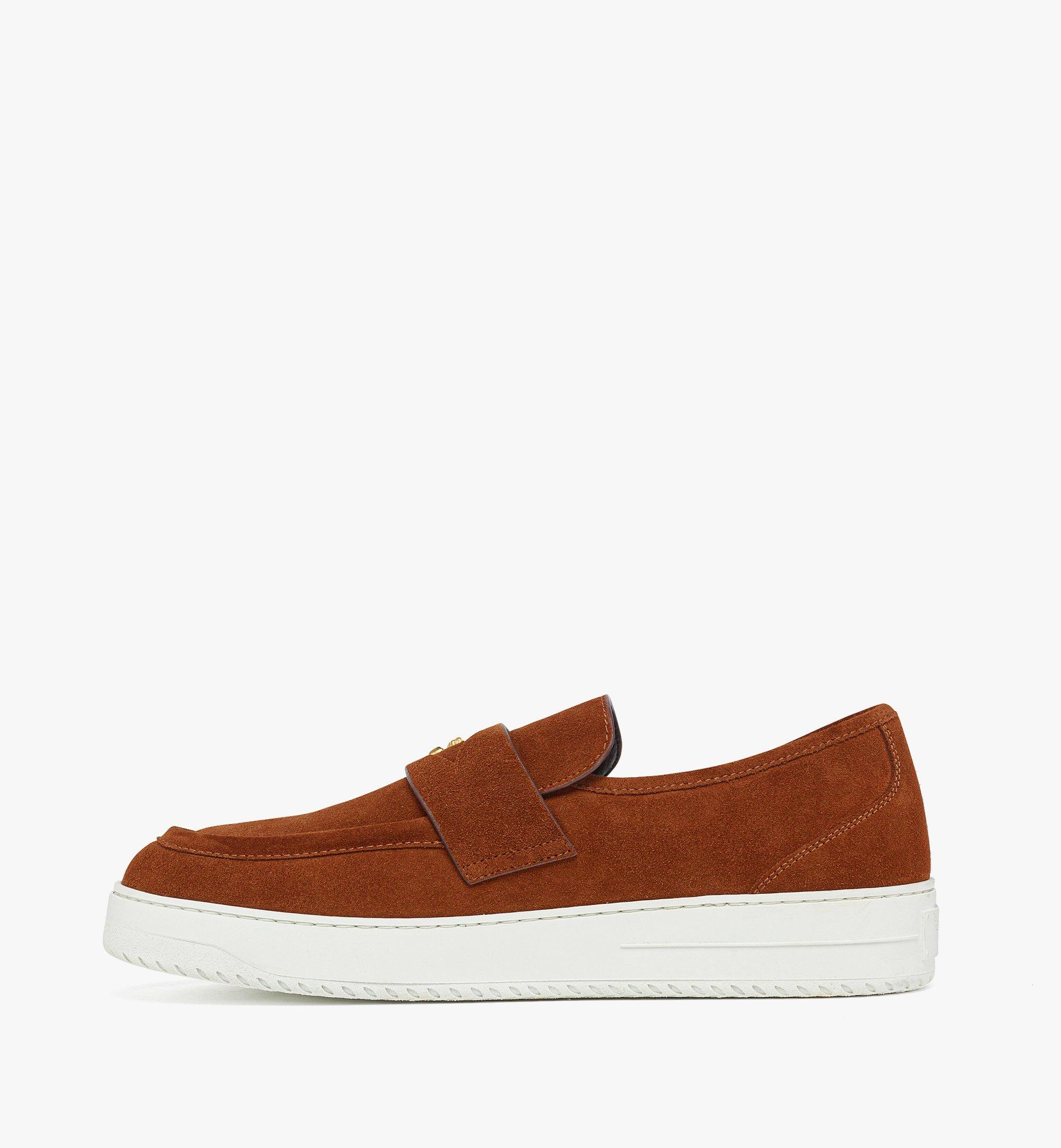 42 IT Neo Terrain Driving Shoes in Calf Suede Cognac | MCM ®CA