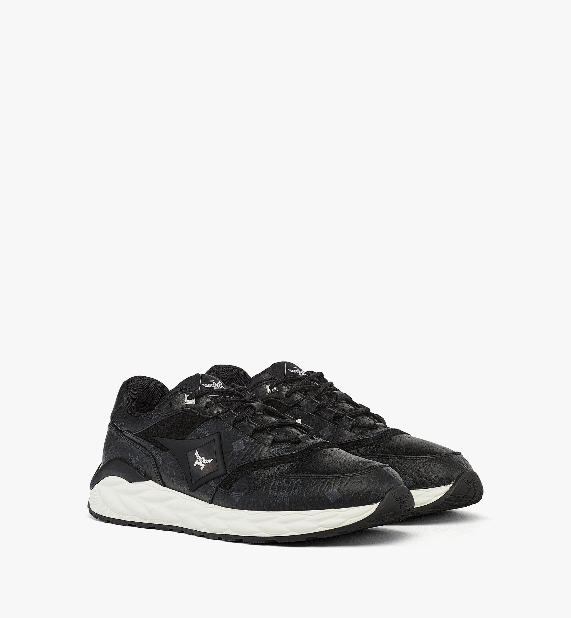 43 IT / M Skywander Sneakers in Visetos Black | MCM ®JP