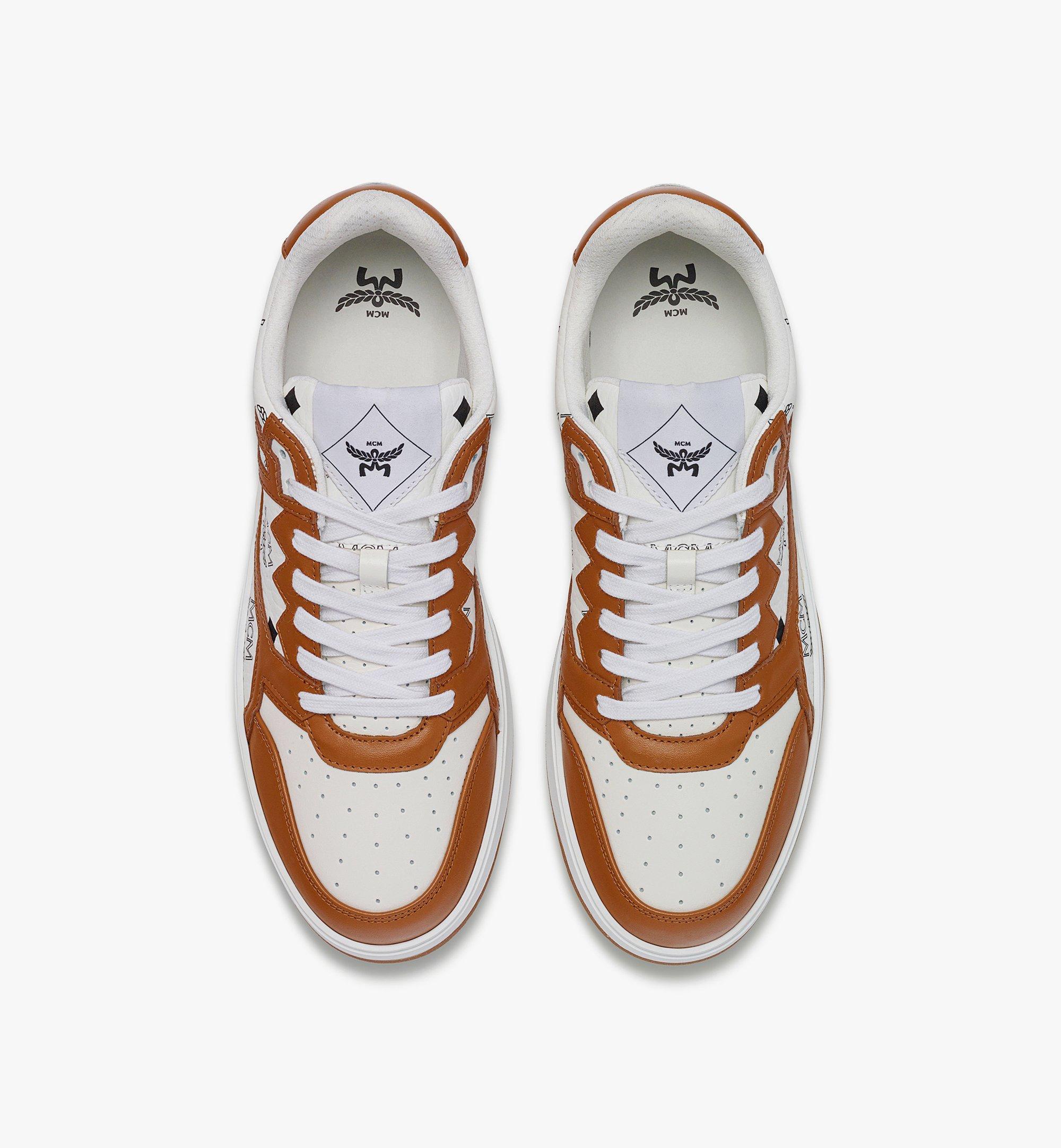 MCM Low-Top-Sneaker Neo Terrain in Visetos Cognac MEXESAJ03CF043 Noch mehr sehen 4