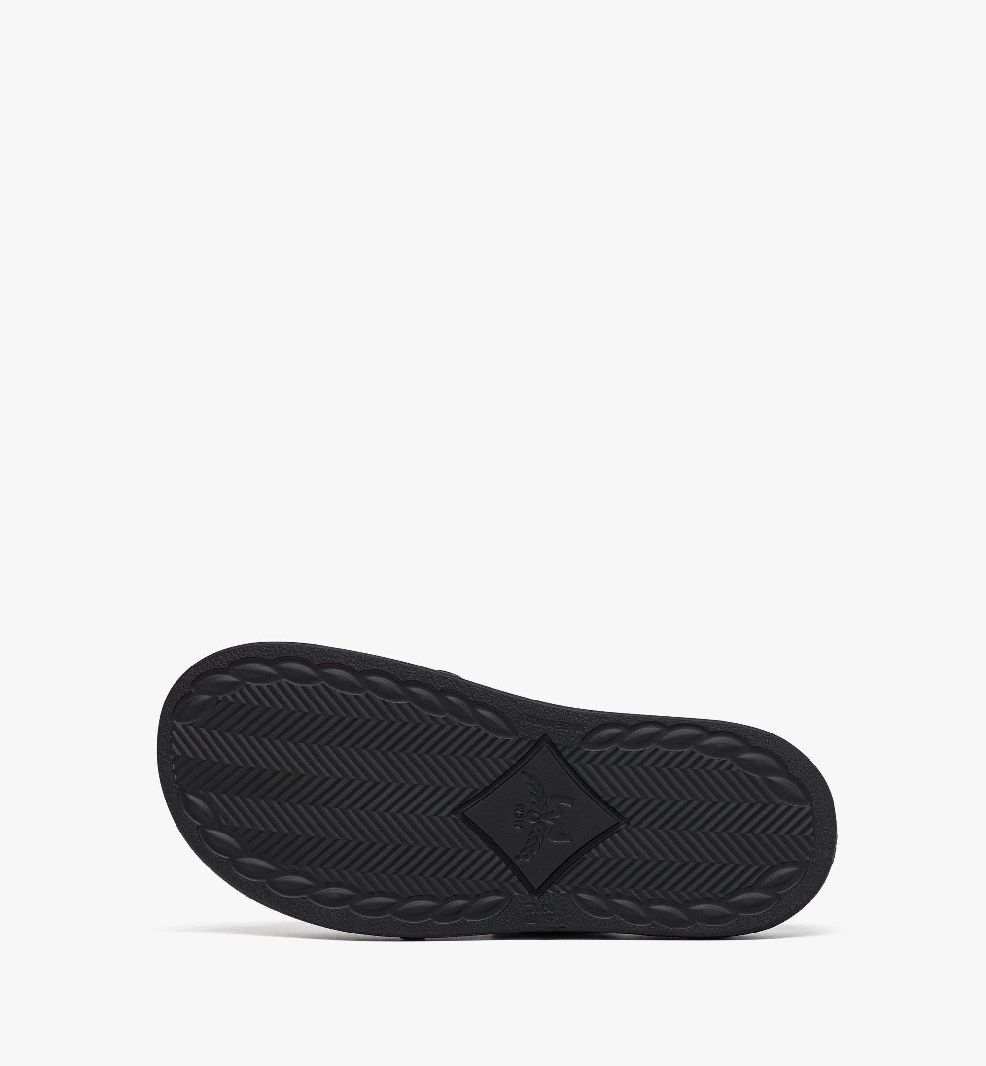 41 IT Visetos Slide Sandals Cognac | MCM ®US
