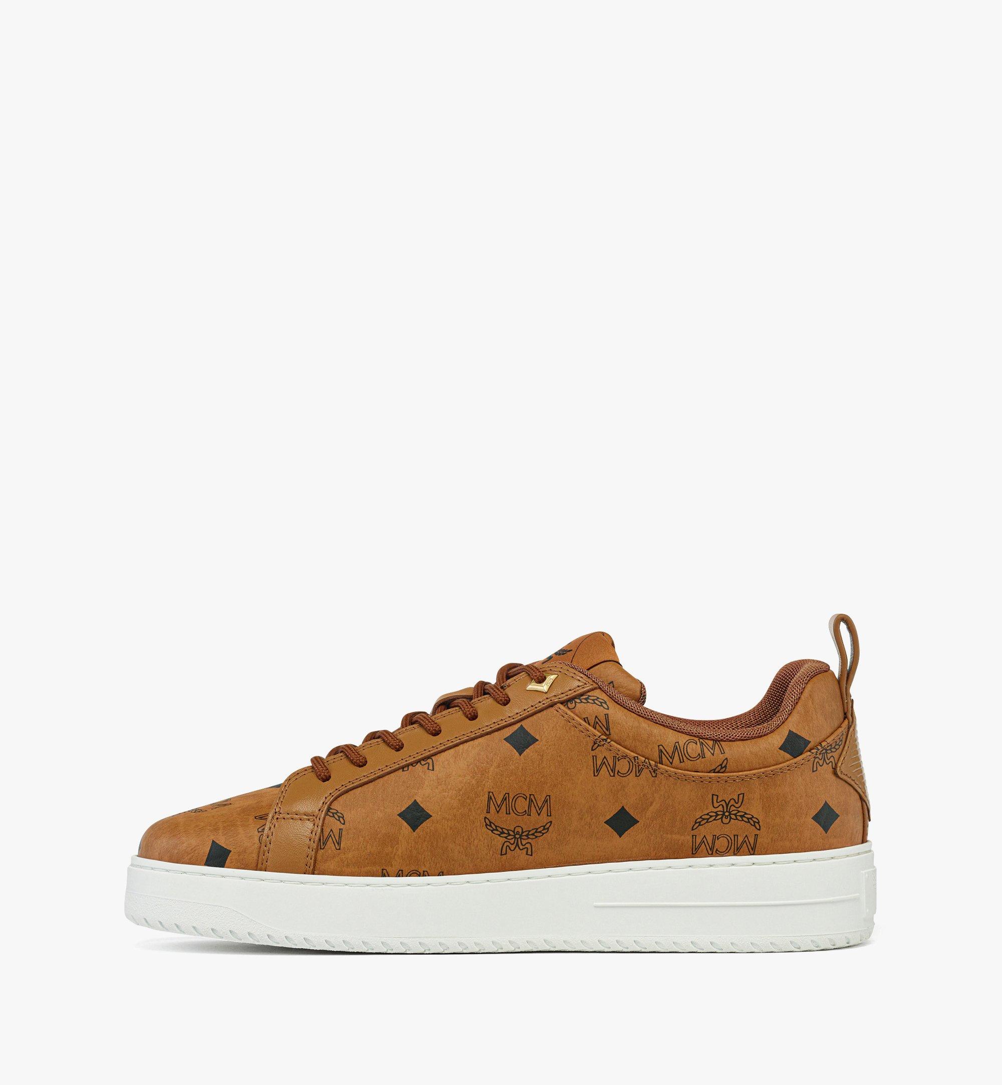 MCM Neo Terrain Lo Sneakers in Visetos Cognac MEXFSAJ01CO044 Plus de photos 1