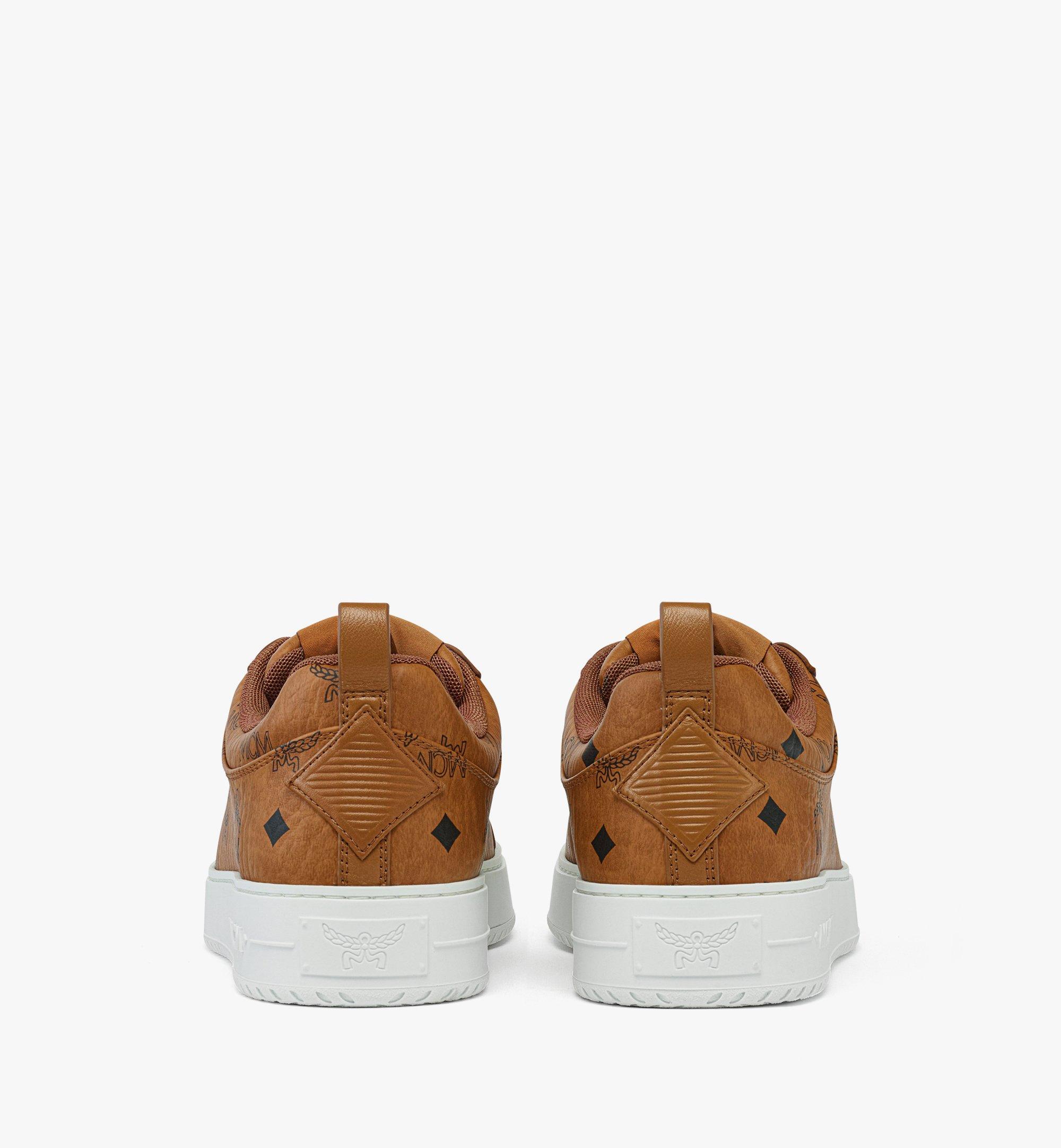 44 IT Neo Terrain Lo Sneakers in Visetos Cognac | MCM ®US