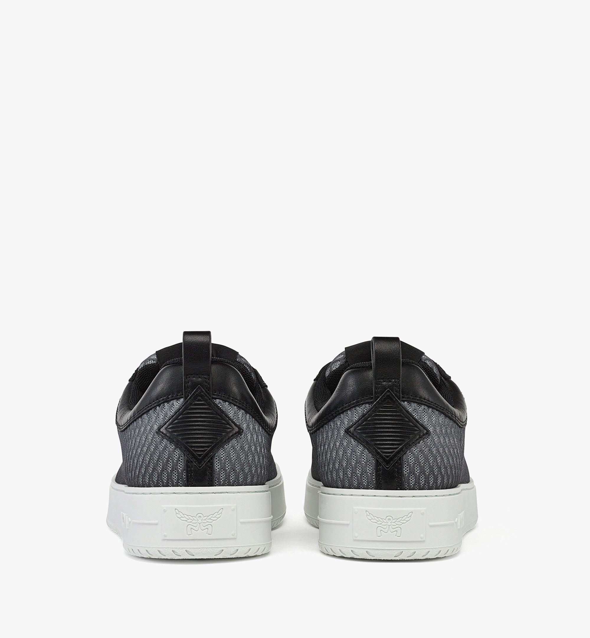 MCM Neo Terrain Lo Sneakers in Gradation Mesh and Calf Leather Grey MEXFSAJ02EG046 Alternate View 2