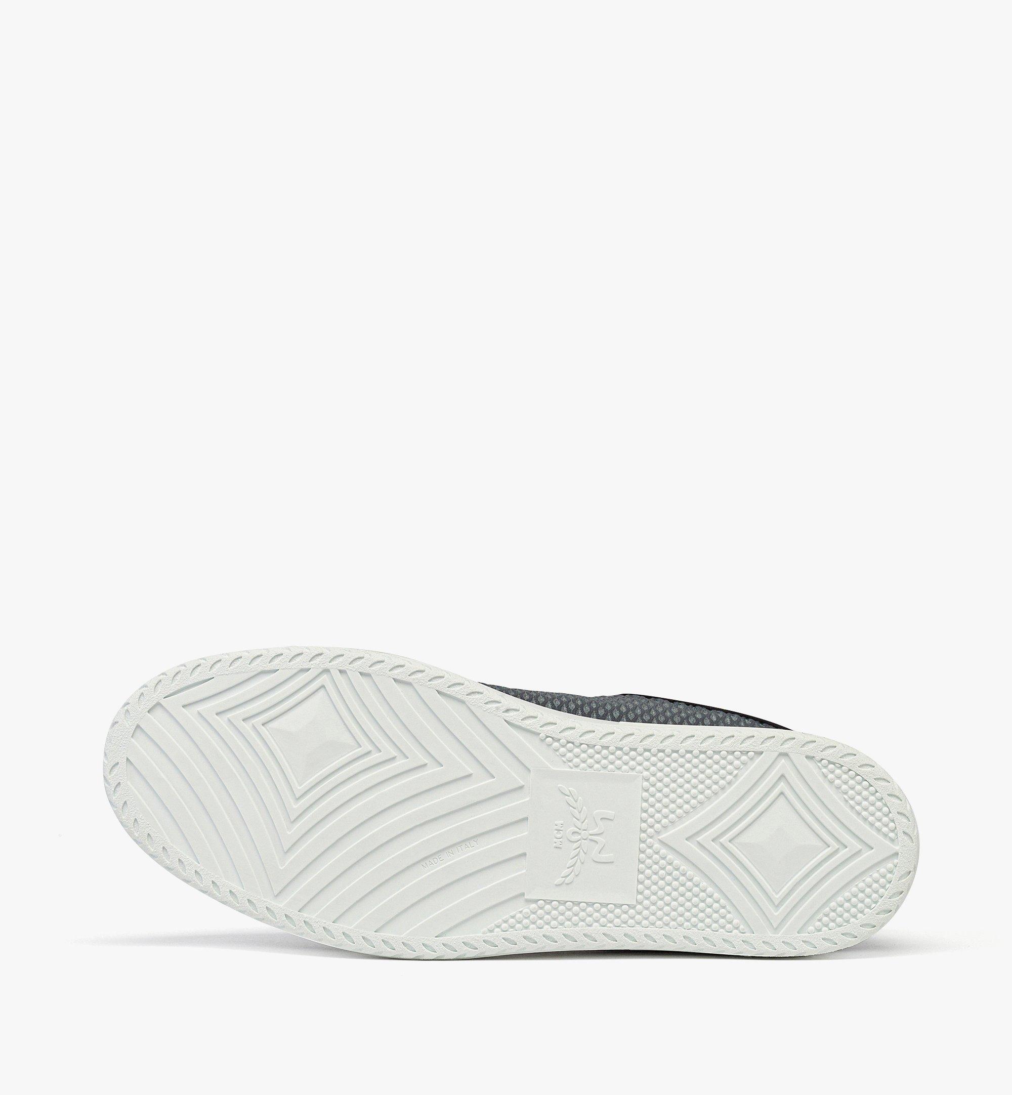 MCM Neo Terrain Lo Sneakers in Gradation Mesh and Calf Leather Grey MEXFSAJ02EG046 Alternate View 3