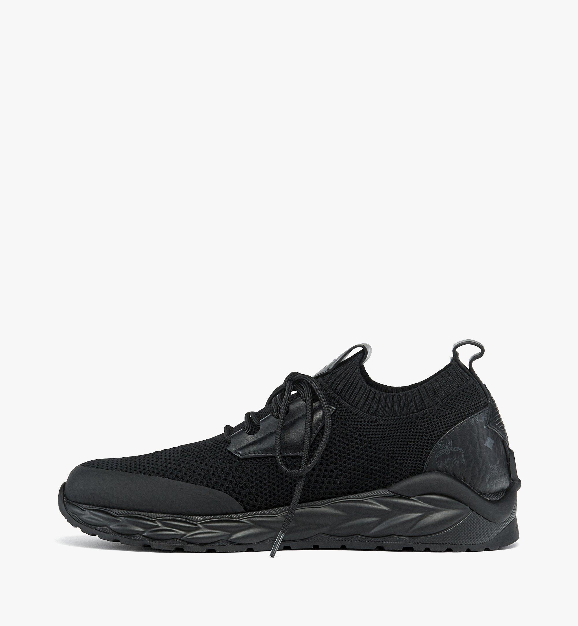MCM Skywander Lo Knit Sneakers Black MEXGSAH01BK042 Alternate View 1