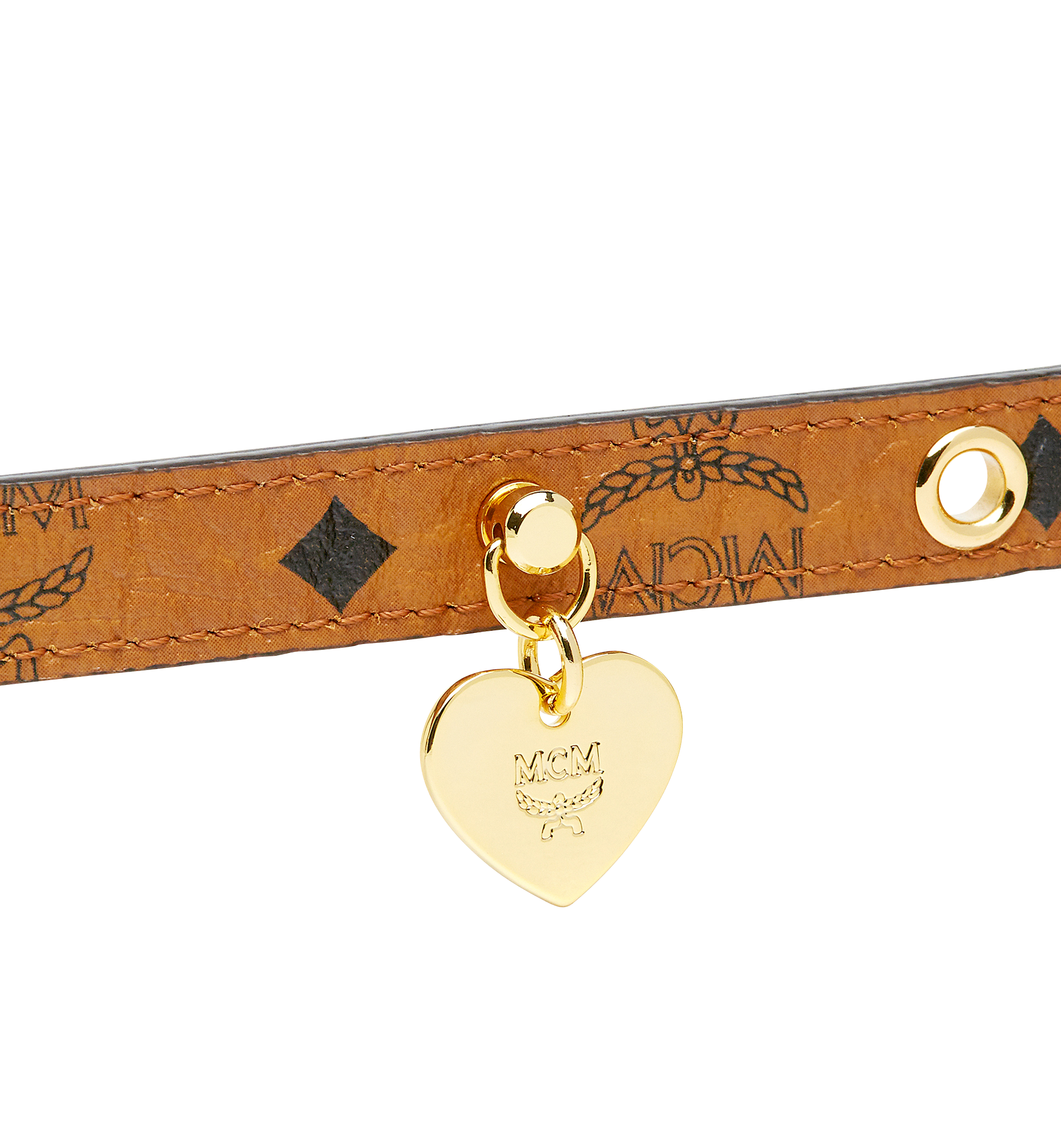 MCM Hundehalsband in Visetos Cognac MEZ7AVP03CO001 Noch mehr sehen 4