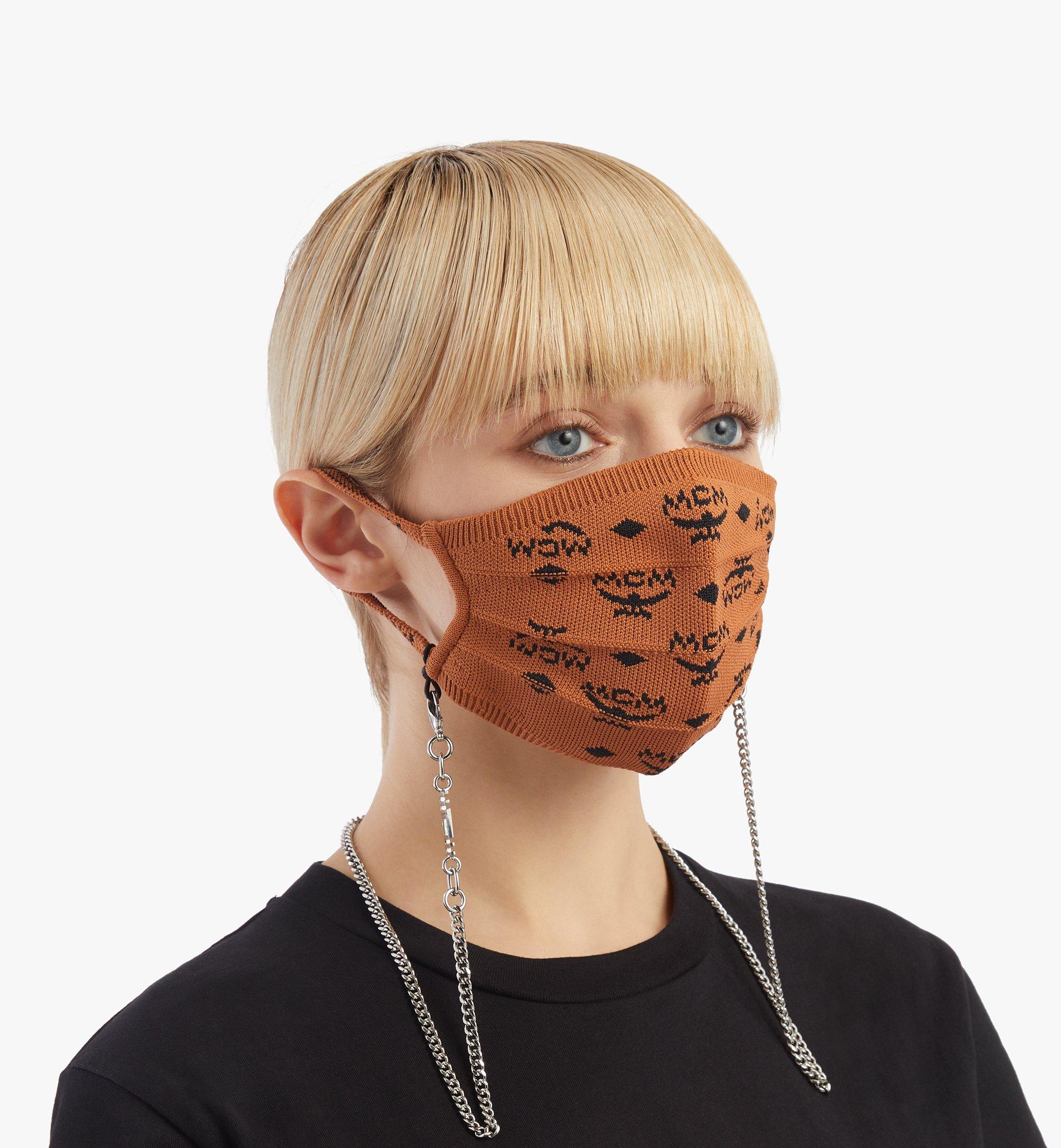 Knit Face Mask - Monogram