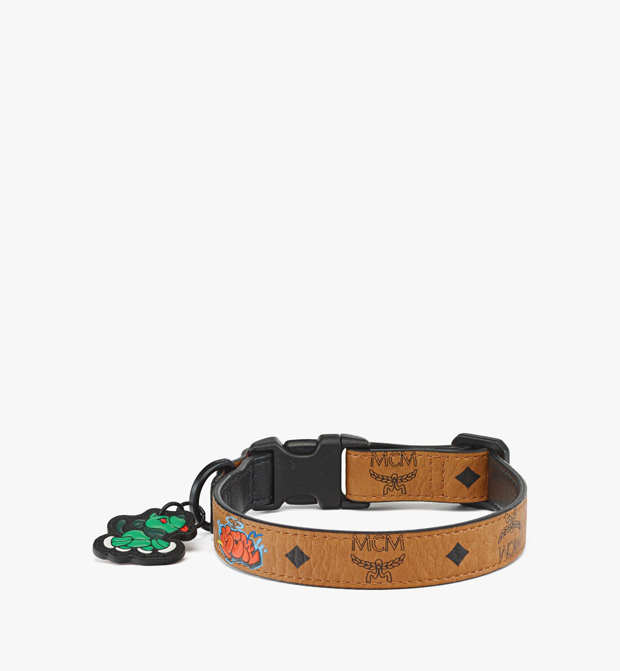 MCM Haru, Henry, Kaiser ペット カラー - ヴィセトス Cognac MEZCAMM11CO00S ほかの角度から見る 1