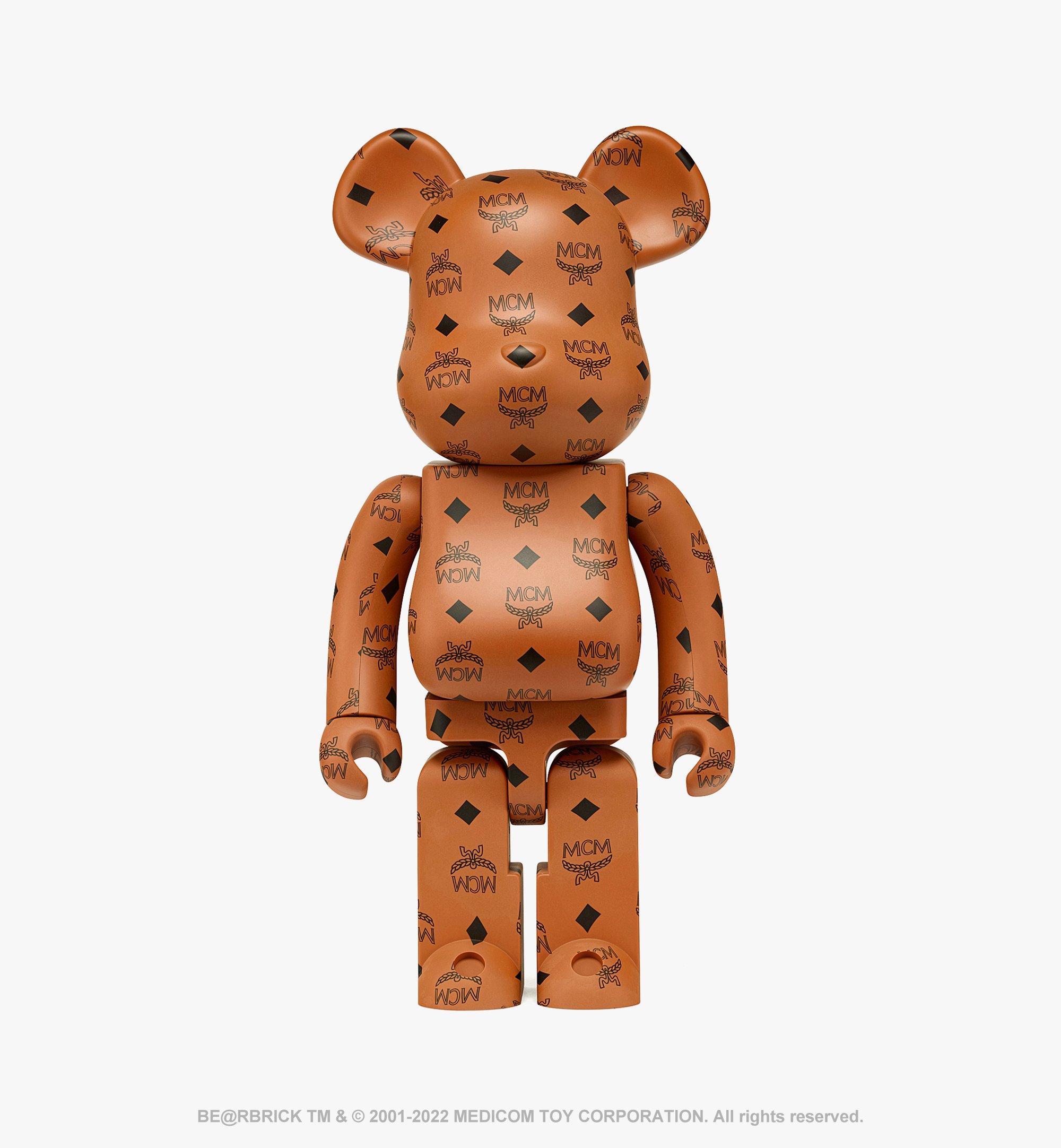 MCM MCM x BE@RBRICK 1000% Cognac MEZCAMM22CO001 Plus de photos 1
