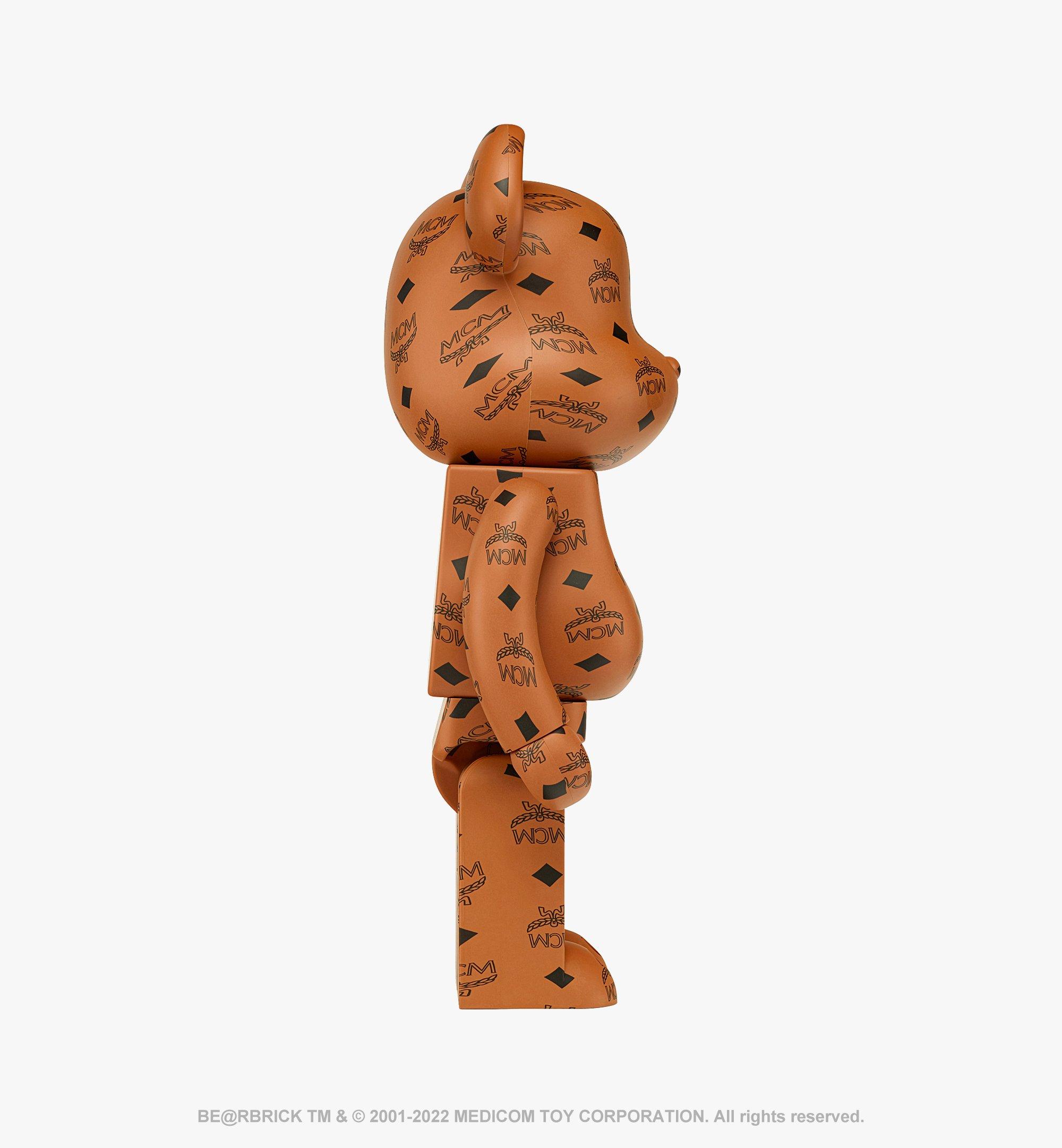 MCM MCM x BE@RBRICK 1000% Cognac MEZCAMM22CO001 Plus de photos 2