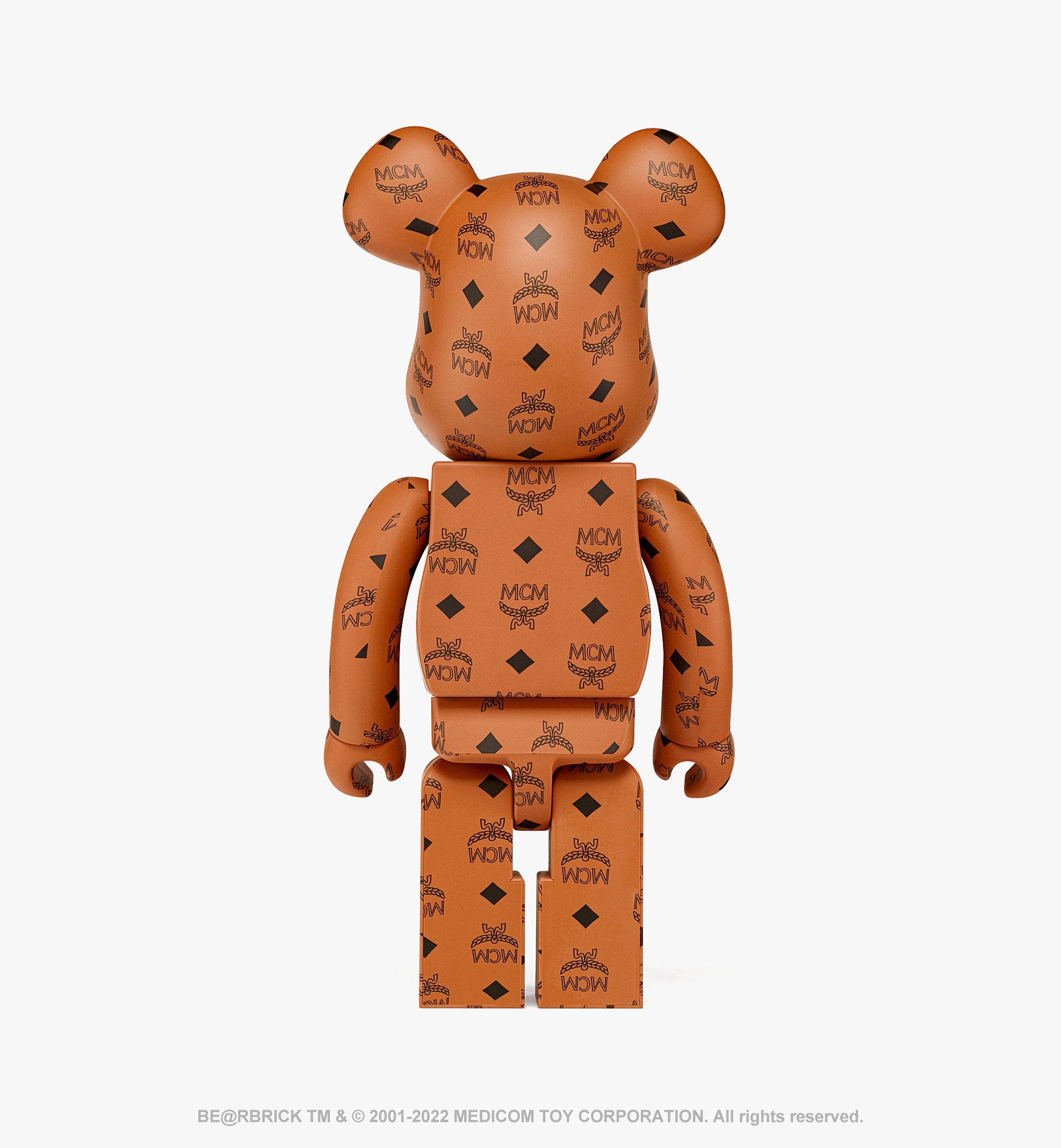 MCM MCM x BE@RBRICK 1000% Cognac MEZCAMM22CO001 Plus de photos 3