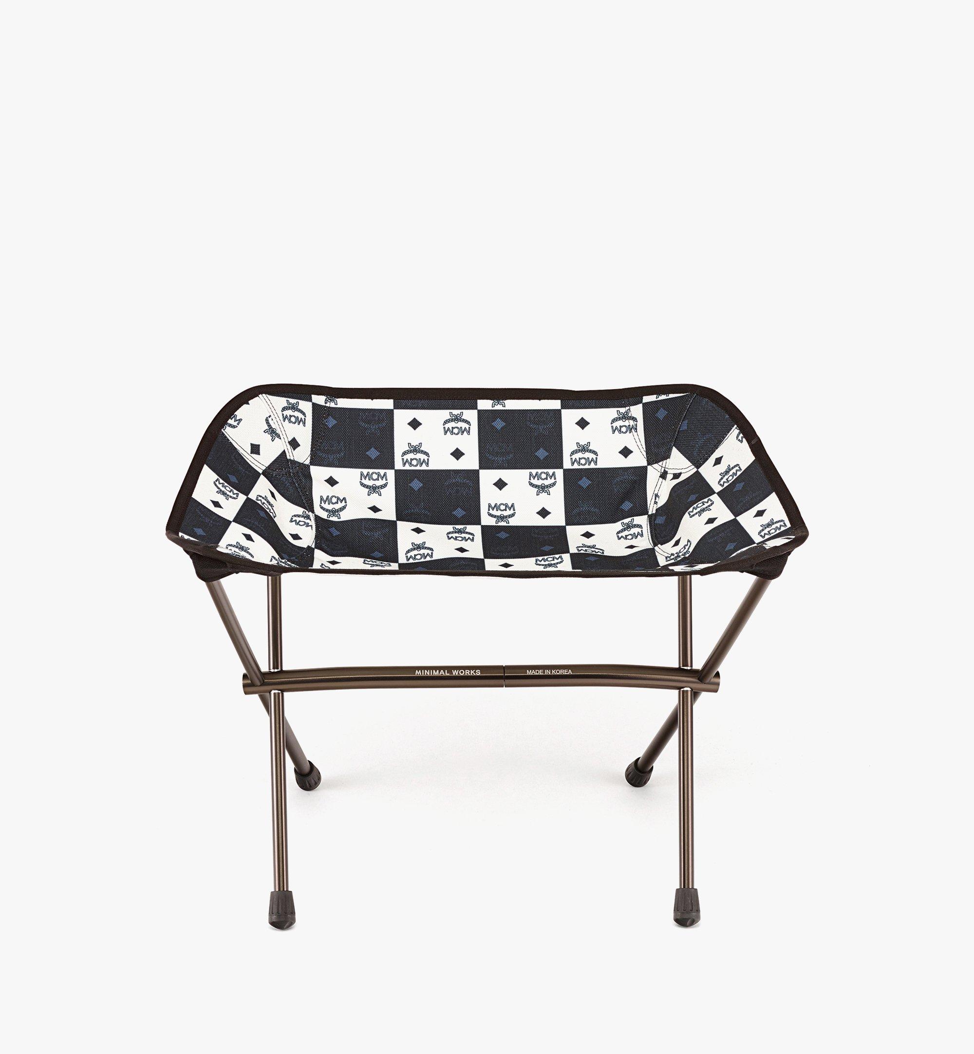 MCM Ottomar Checkerboard Chair Black MEZCATT04BW001 Alternate View 1