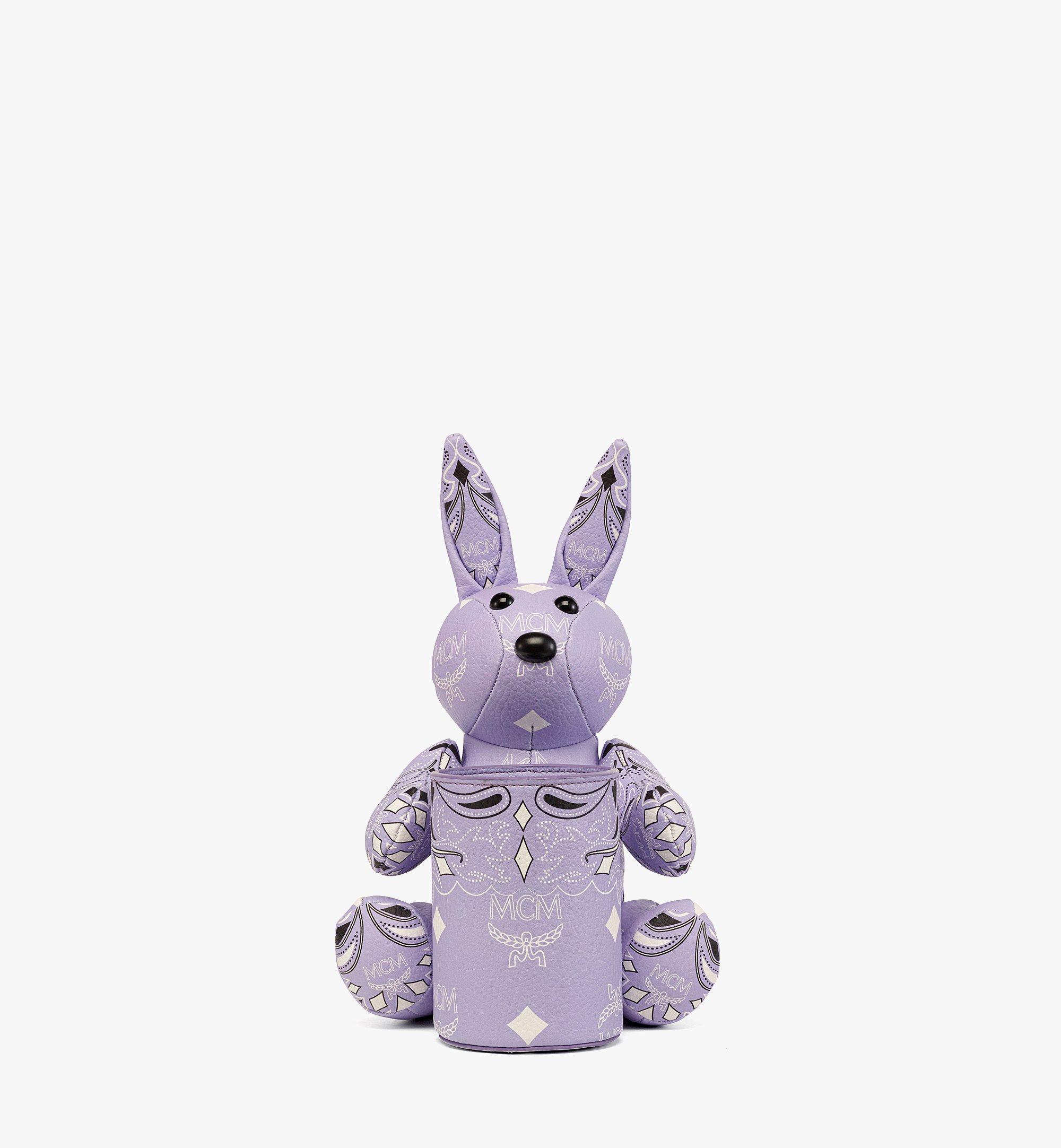 MCM Briefhalter MCM Park Rabbit in Bandana Visetos Purple MEZDAMM04U9001 Noch mehr sehen 1