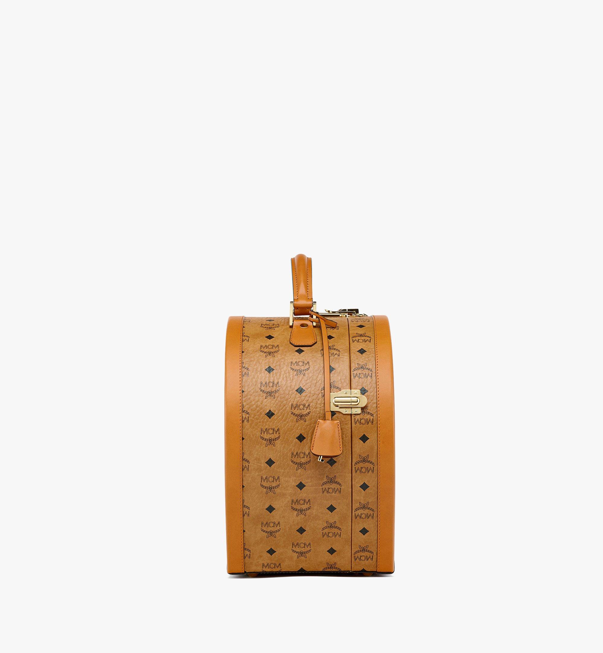 Mcm Mini Visetos Hat Box Bag