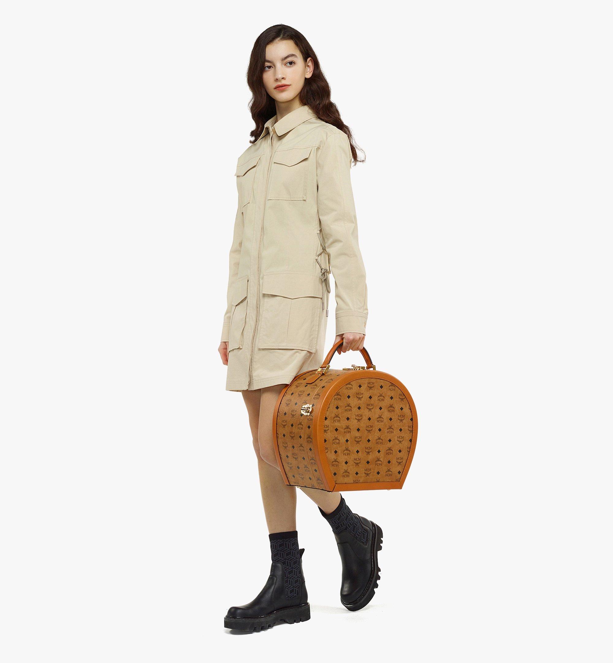 MCM Visetos帽盒 Cognac MEZDSMM05CO001 更多视角 2