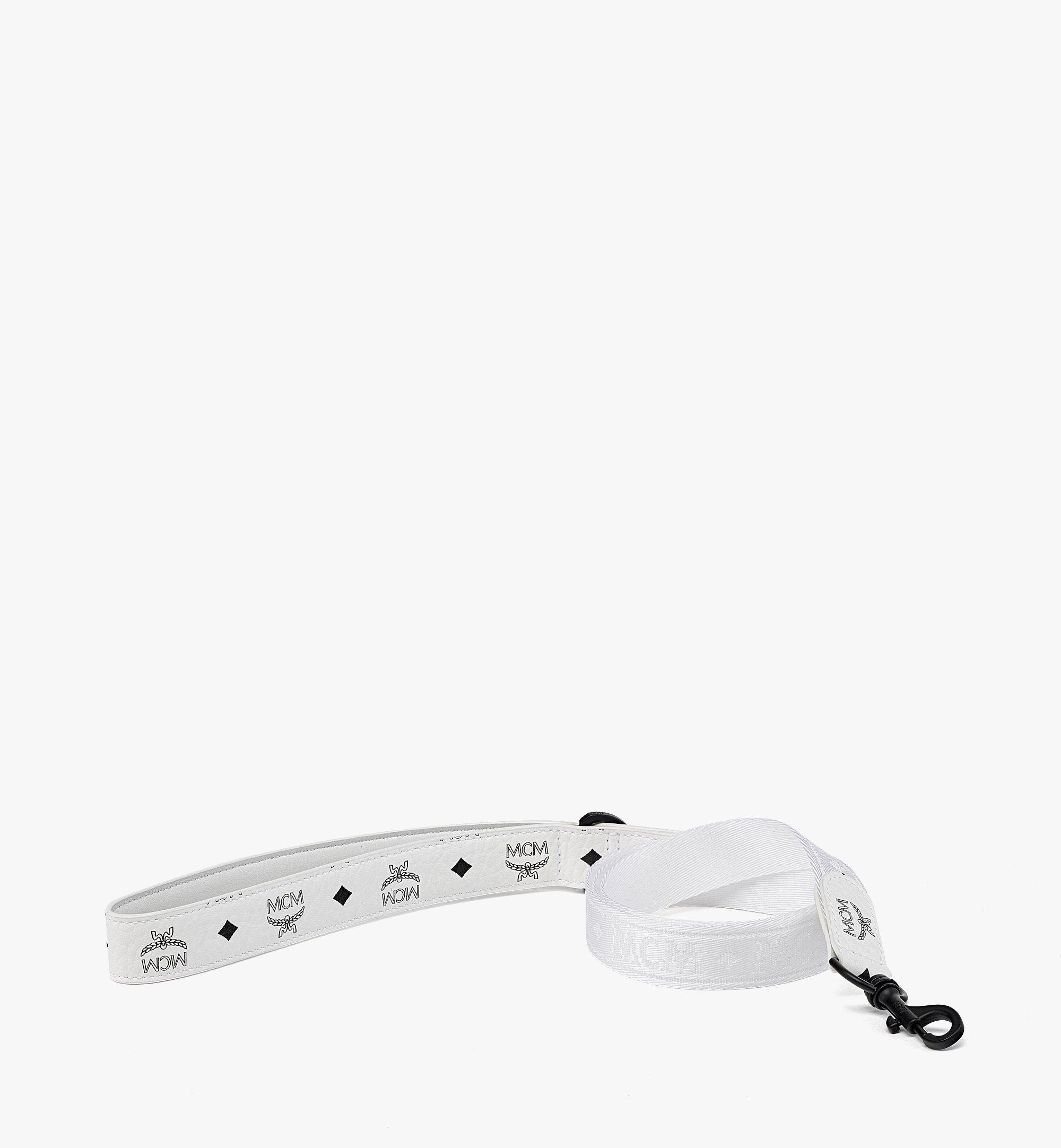MCM Visetos宠物牵引绳 White MEZDSMM13WTXSS 更多视角 1