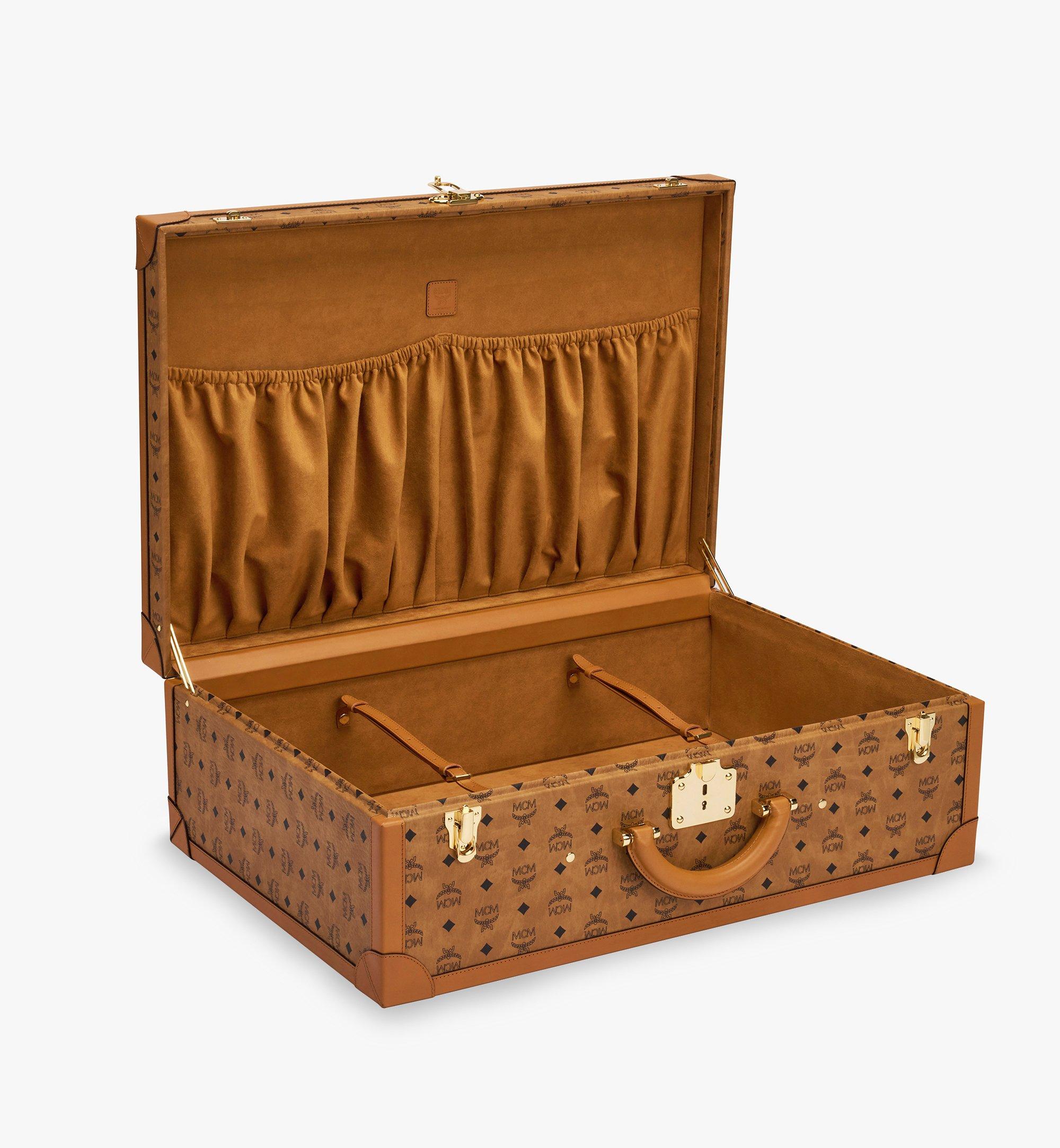 Medium Suitcase in Visetos Cognac | MCM ®US