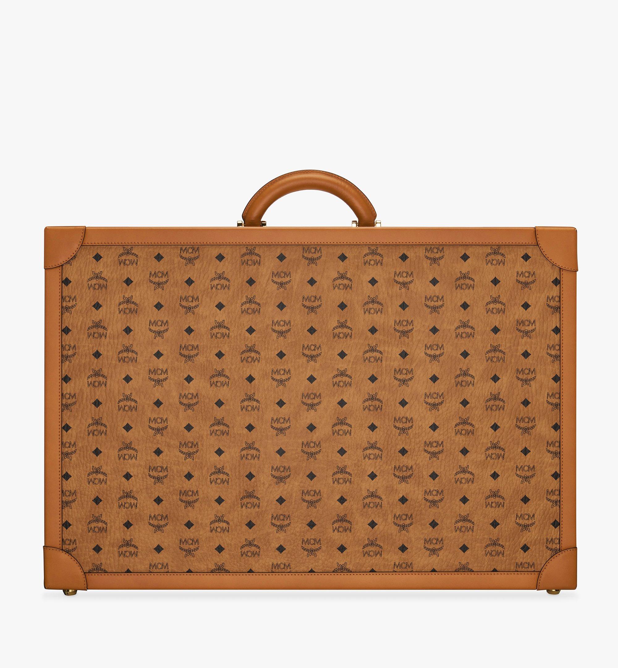 Medium Suitcase in Visetos Cognac | MCM ®US