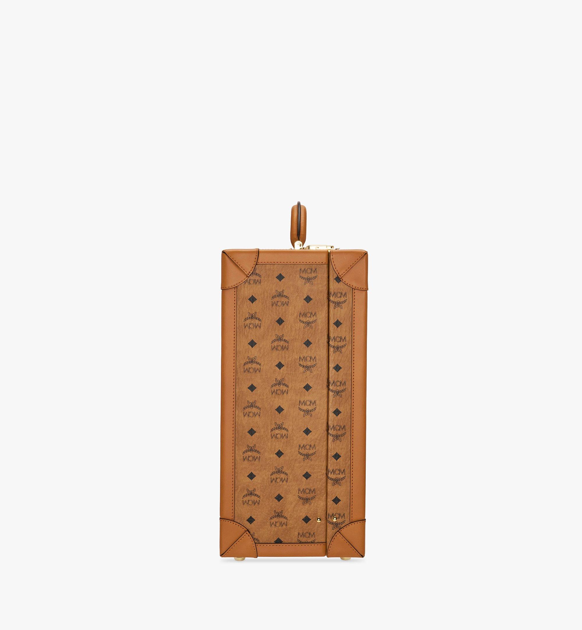 Small Suitcase in Visetos Cognac | MCM ®US