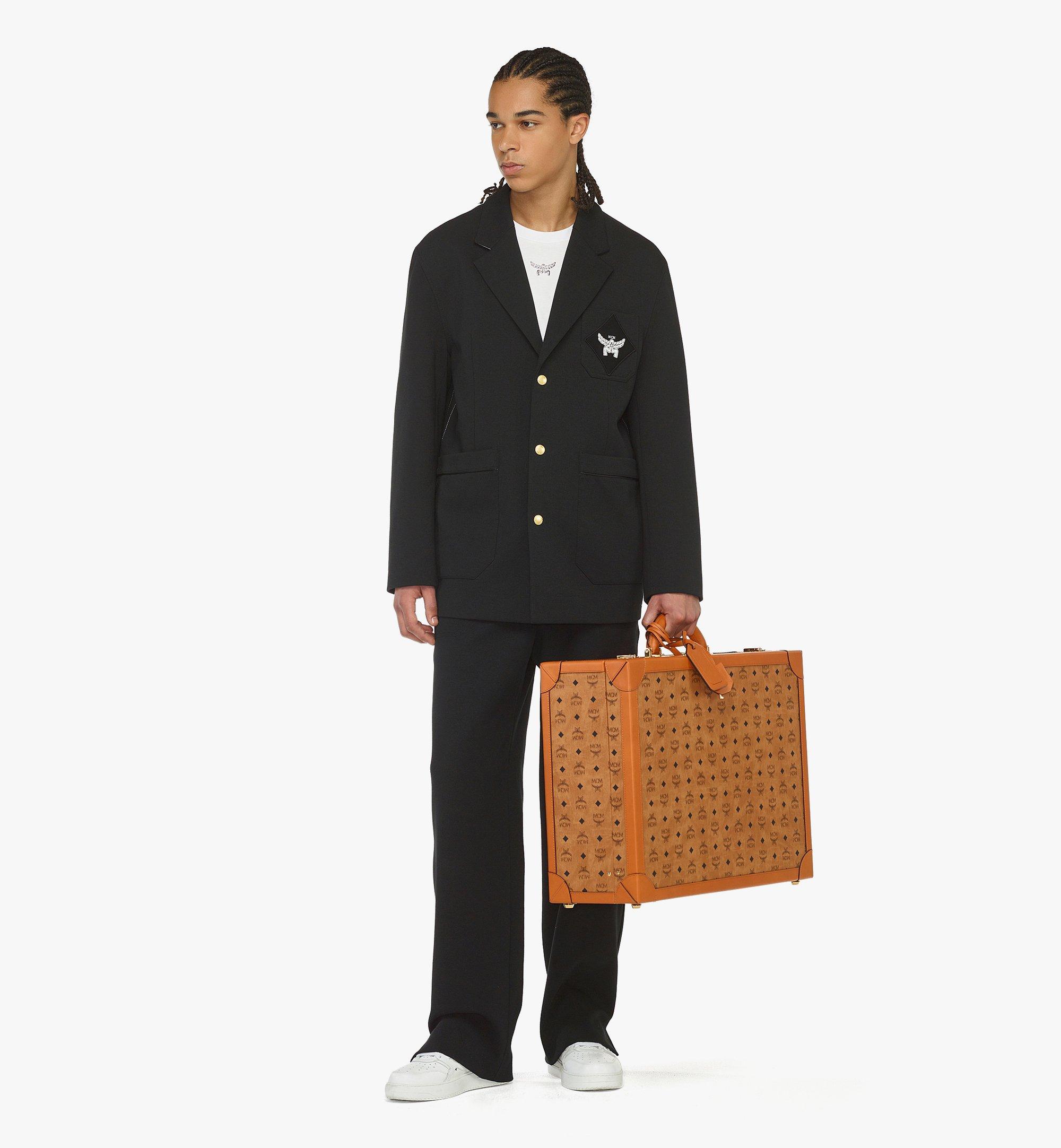 MCM Valise en Visetos Cognac MEZDSMM15CO001 Plus de photos 2