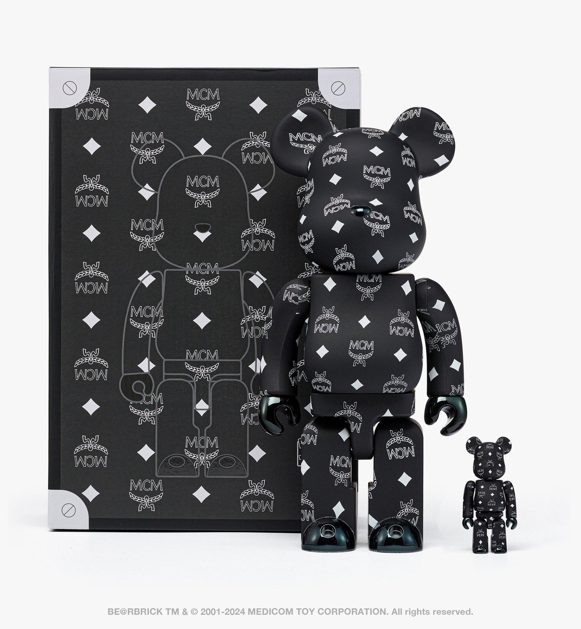 One Size MCM X BE@RBRICK 100％＆400％ セット BLACK CHROME | MCM ®JP