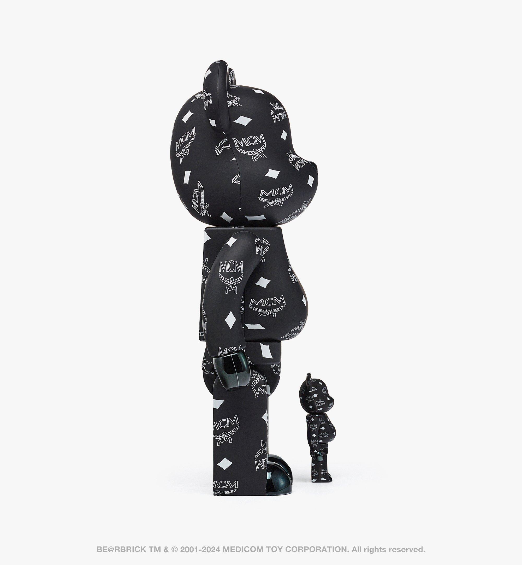 One Size MCM X BE@RBRICK 100％＆400％ セット BLACK CHROME | MCM ®JP