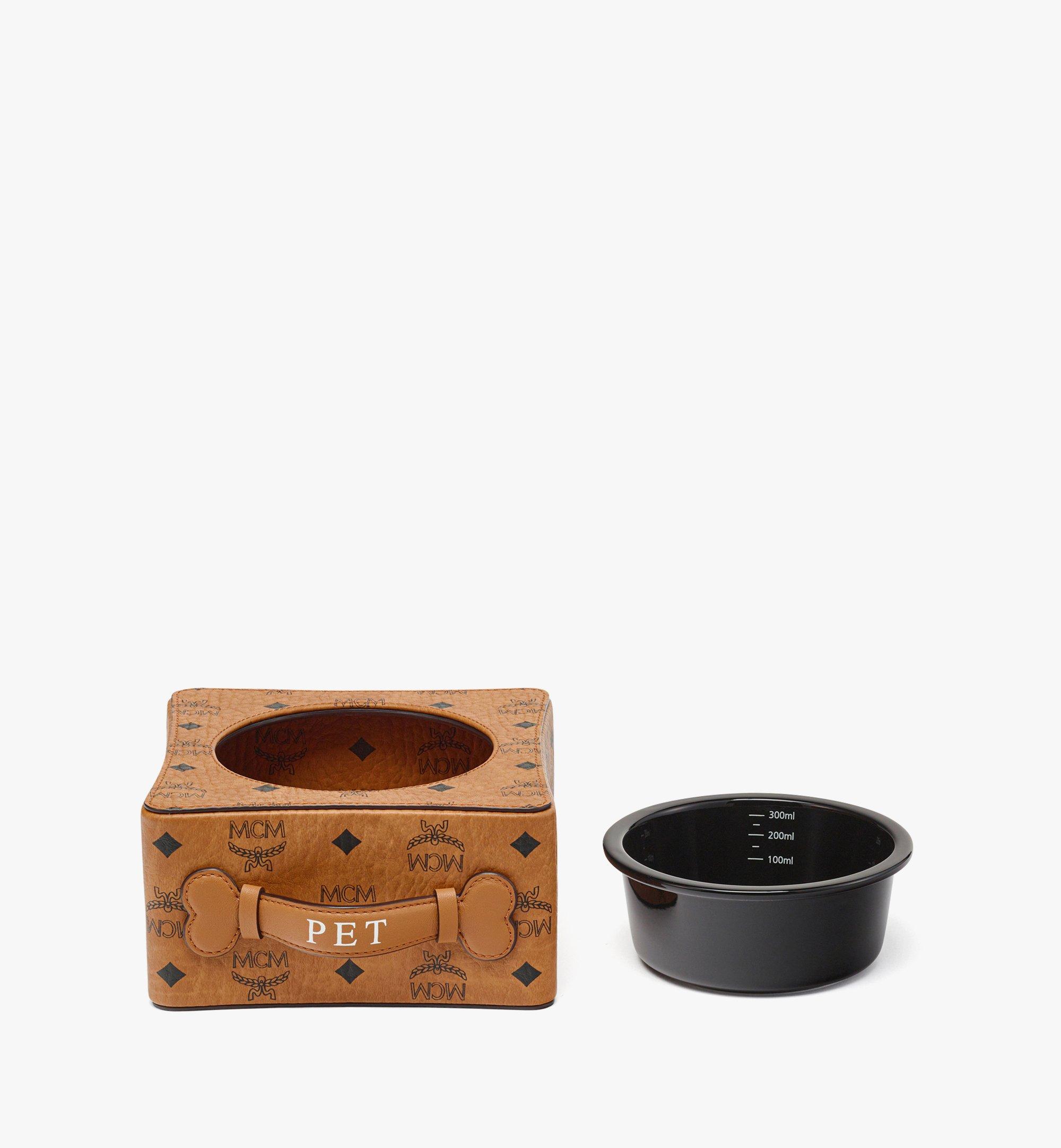 MCM Visetos宠物碗 Cognac MEZESMM01CO001 更多视角 1