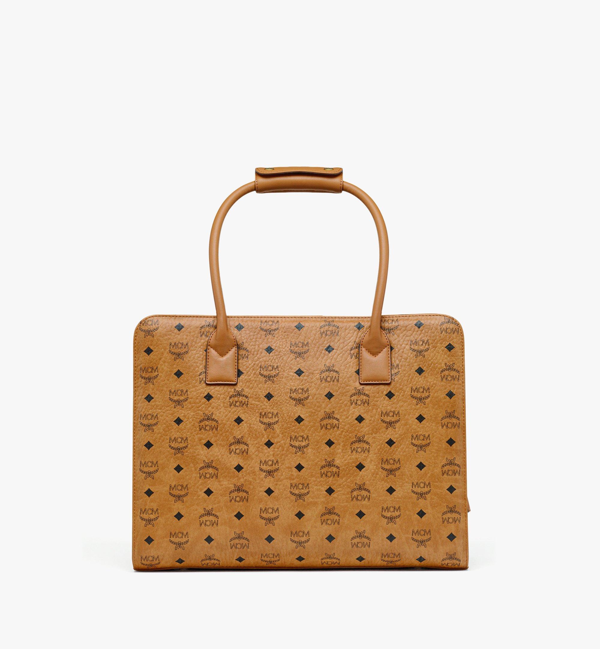 MCM Haustiertasche in Visetos Cognac MEZESMM03CO001 Noch mehr sehen 3