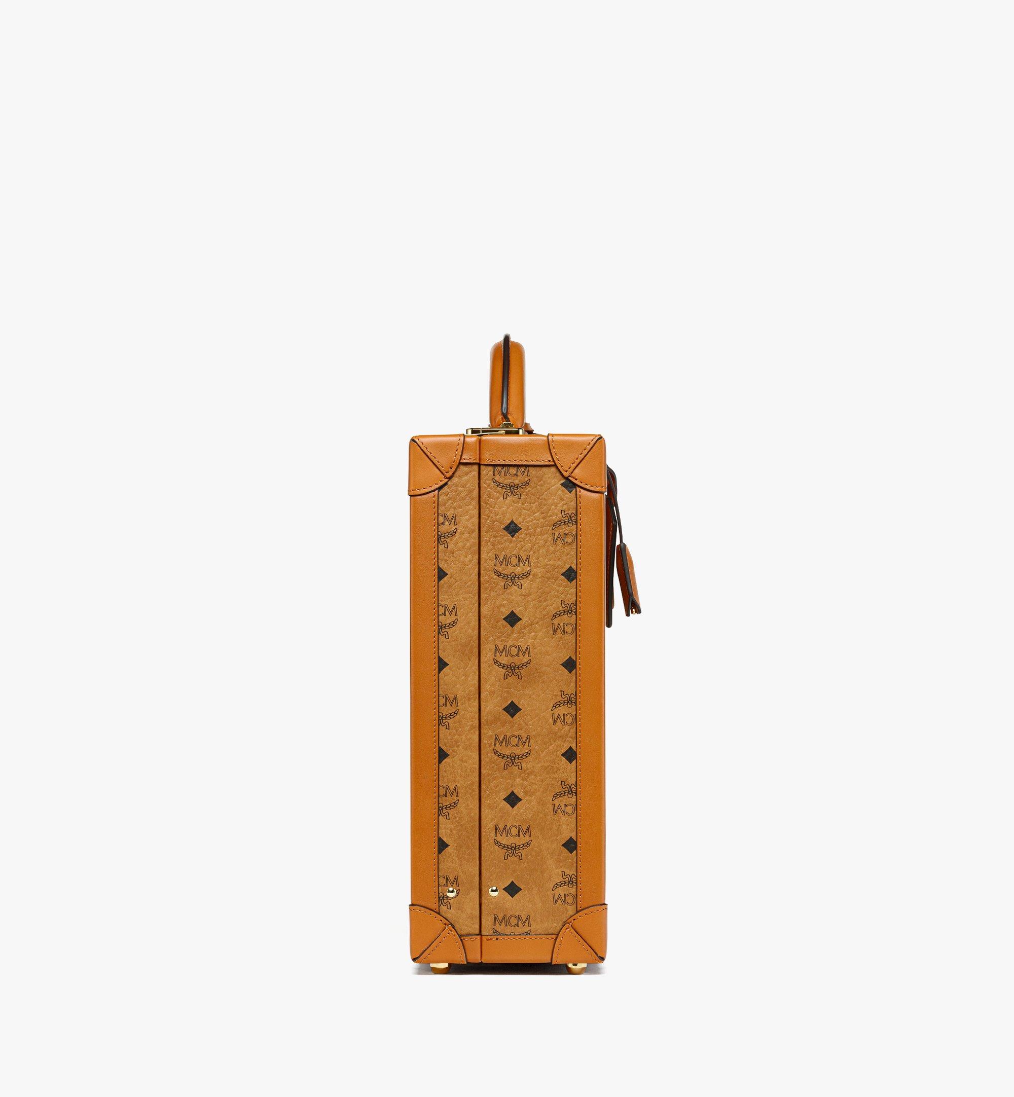 Mini Suitcase in Visetos Cognac | MCM ®US