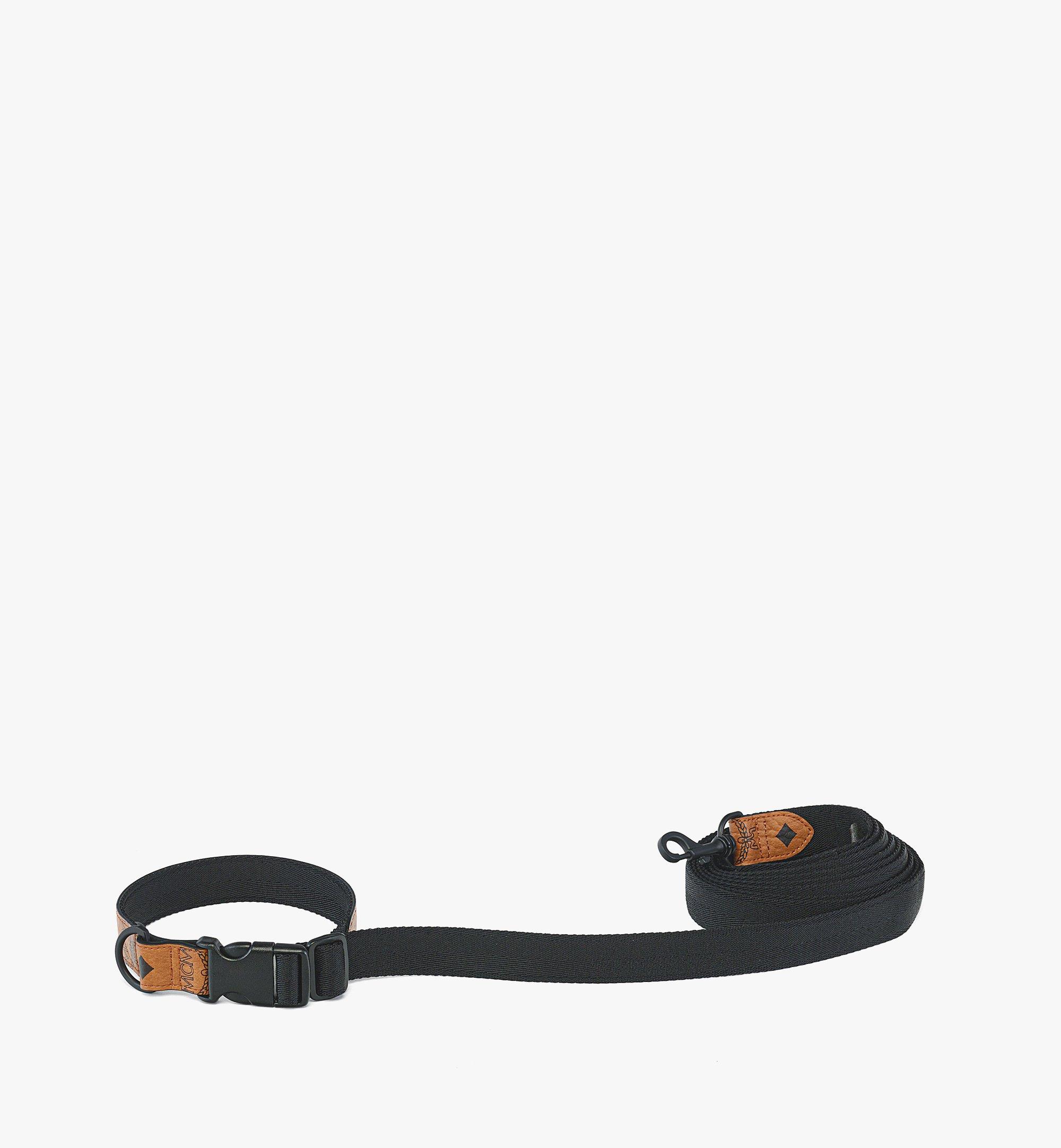 Pet Collar and Crossbody Leash in Visetos