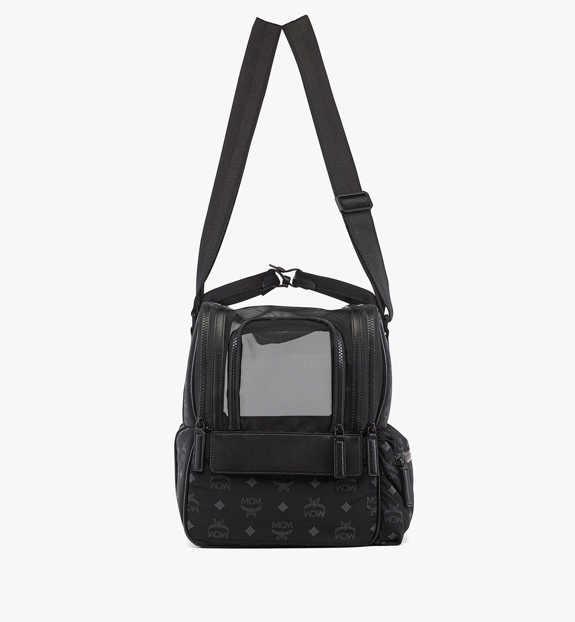 Pet Carrier in Monogram Nylon and Leather