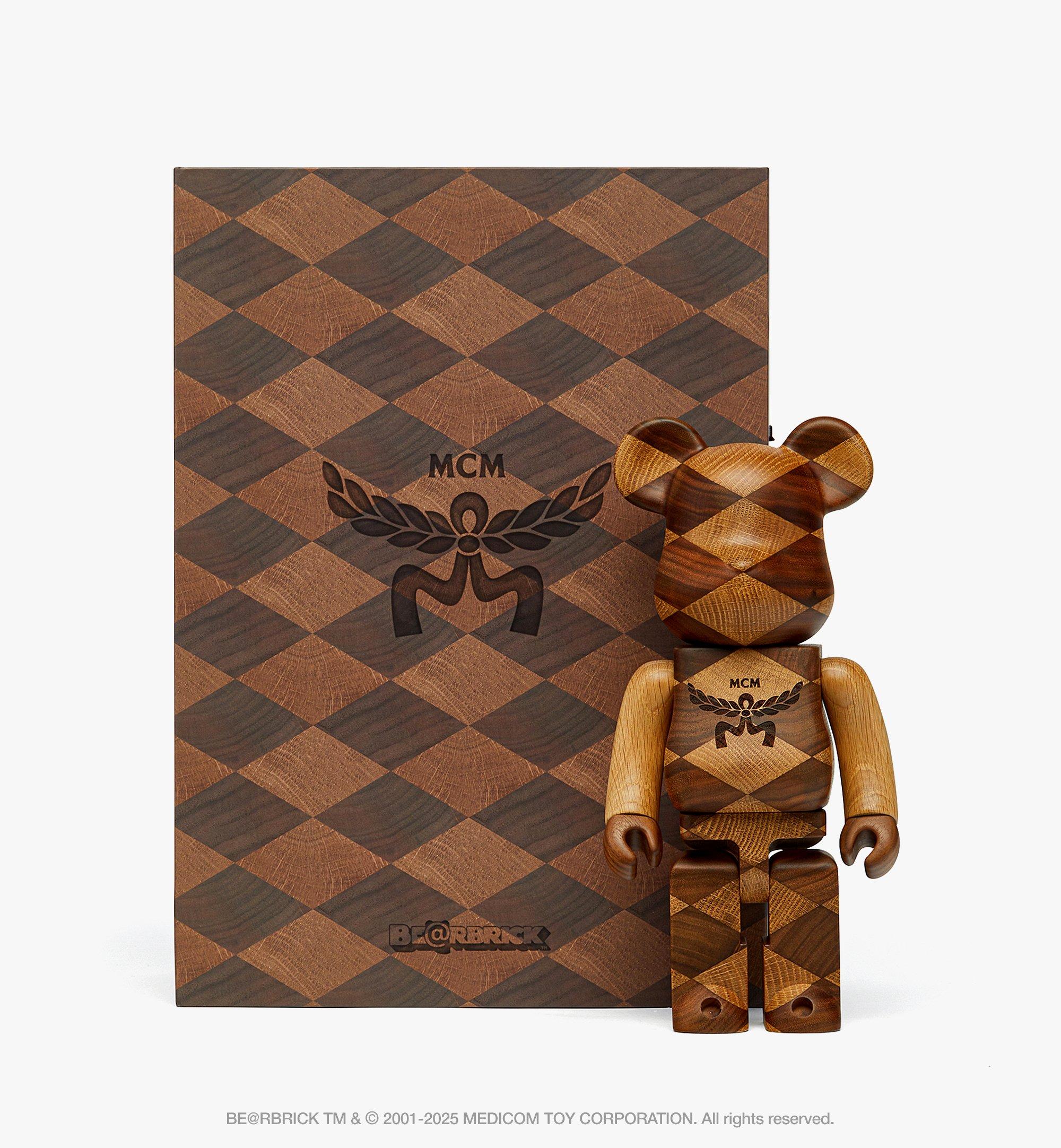 One Size MCM X BE@RBRICK Karimoku 400% Brown | MCM ®JP