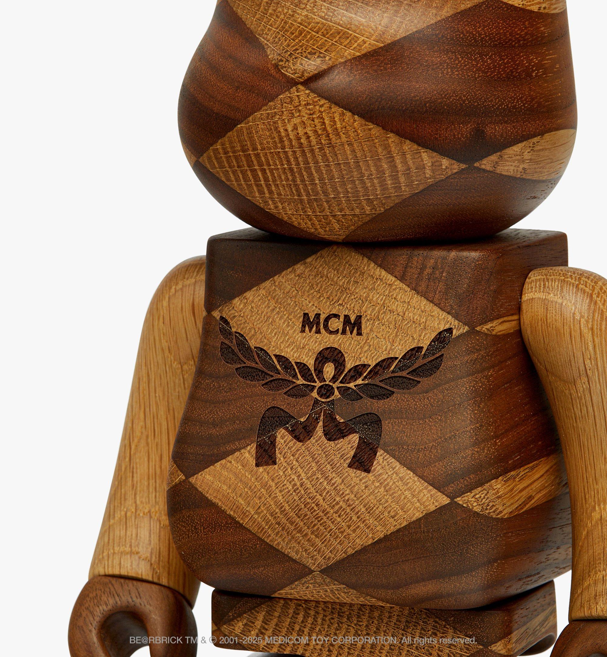One Size MCM X BE@RBRICK Karimoku 400% Brown | MCM ®JP