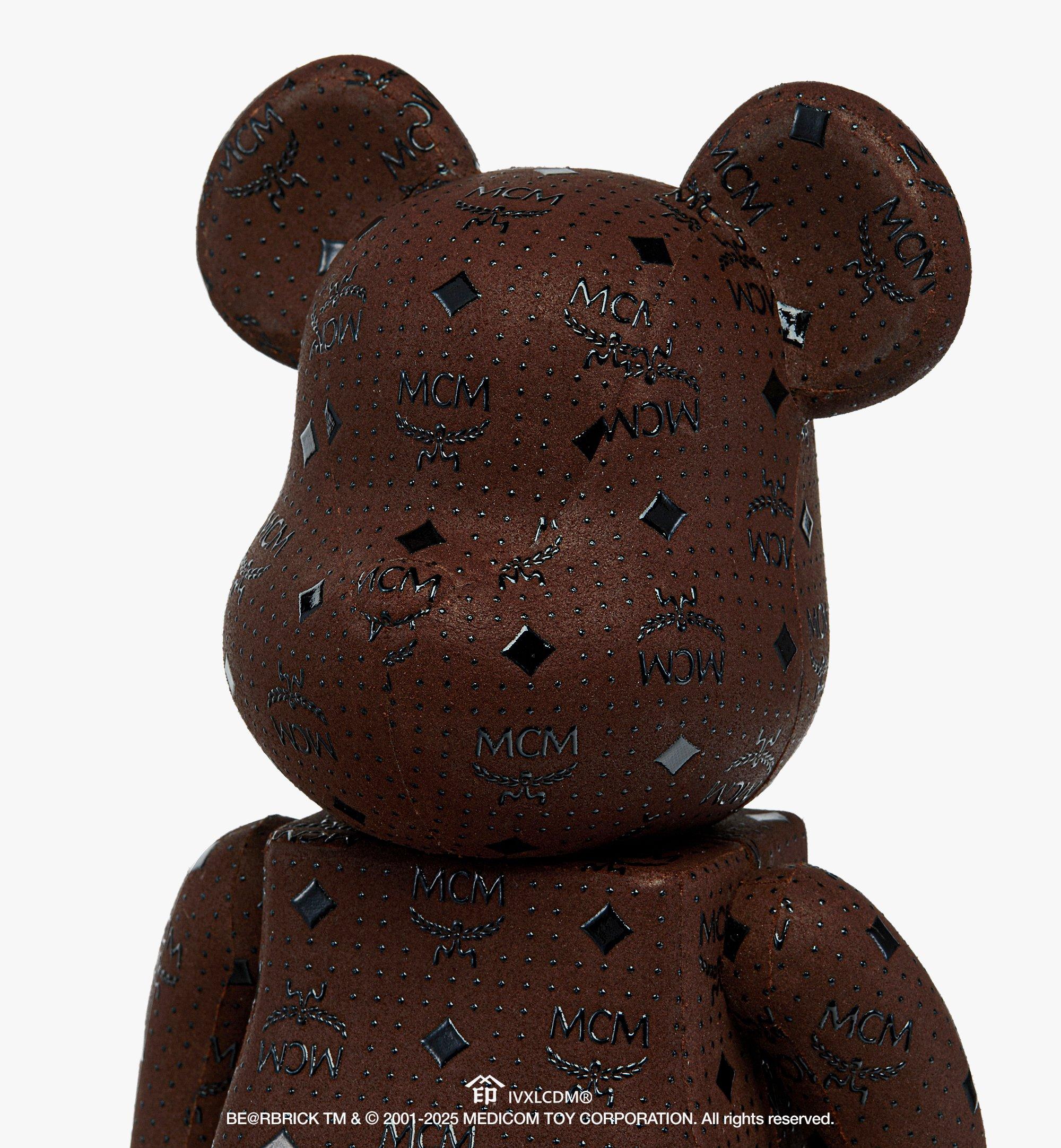 フリーサイズ MCM X BE@RBRICK 印傳屋 400％ コニャック | MCM ®JP
