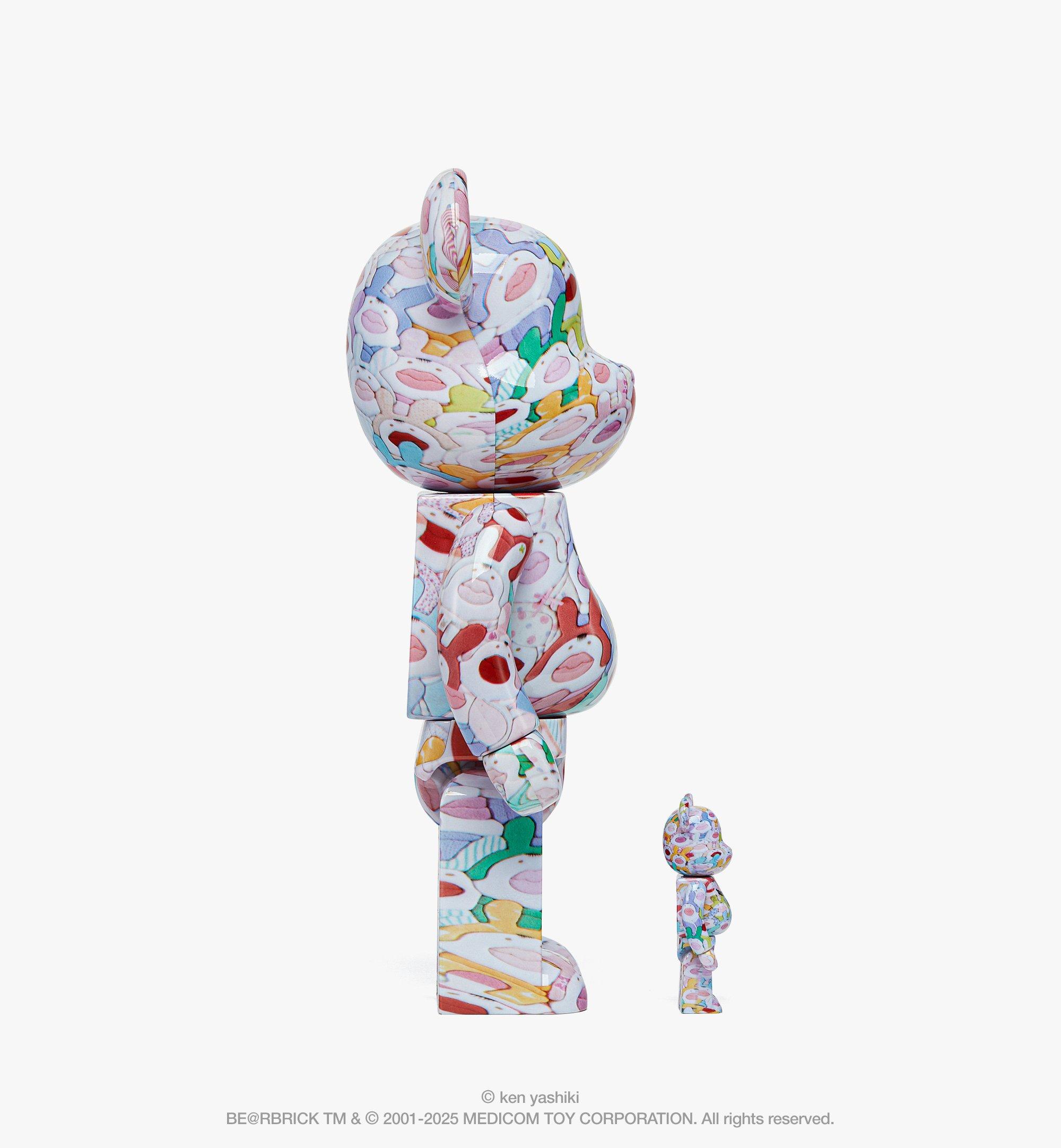 BE@RBRICK  MCMコラボ  400% 100% One Size MCM X BE@RBRICK 100% & 400% Set White | MCM ®US