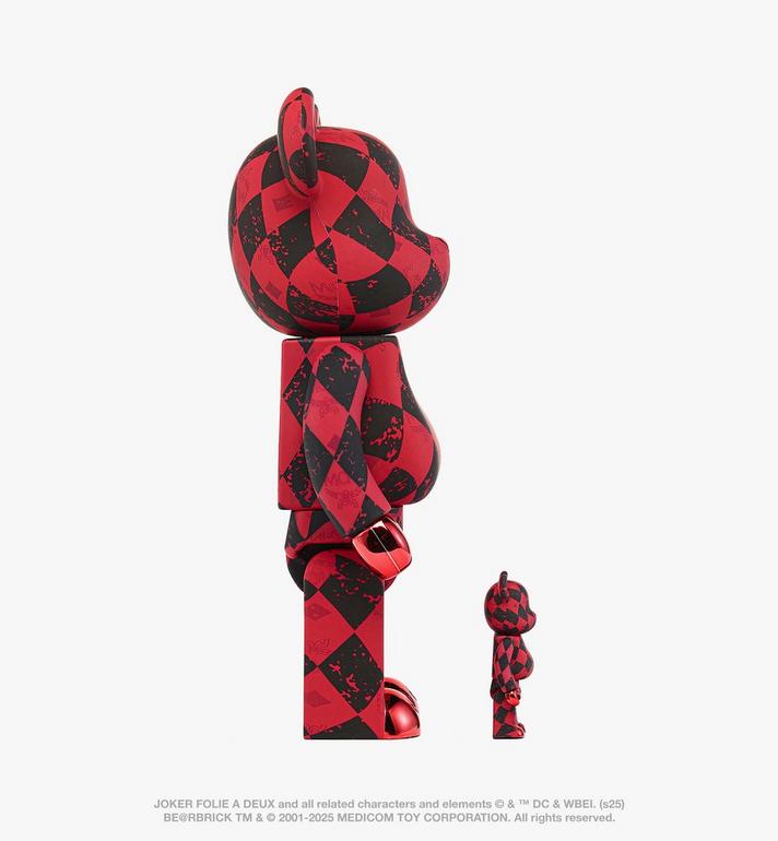 One Size MCM X BE@RBRICK HARLEY QUINN 100% & 400% Set RED One Size MCM X BE@RBRICK HARLEY QUINN 100% & 400% Set RED