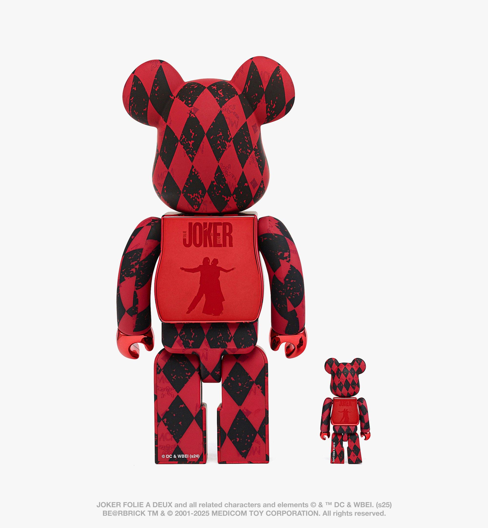 MCM MCM X BE@RBRICK HARLEY QUINN 100% & 400% Set  MEZFSMM18RE001 Alternate View 2