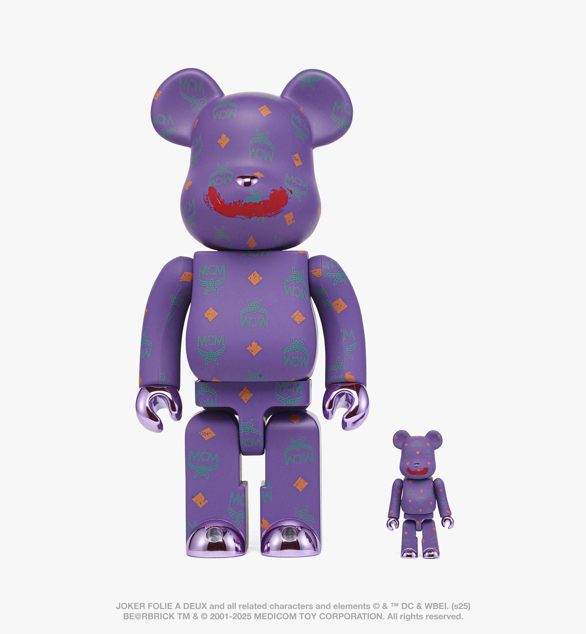 MCM X BE@RBRICK JOKER 100% & 400% Set