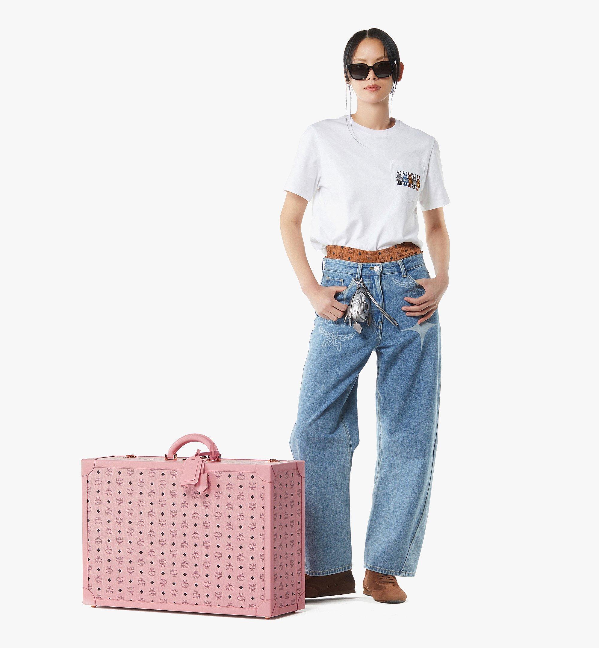 MCM Valise en Visetos Pink MEZGSMM04PZ001 Plus de photos 2