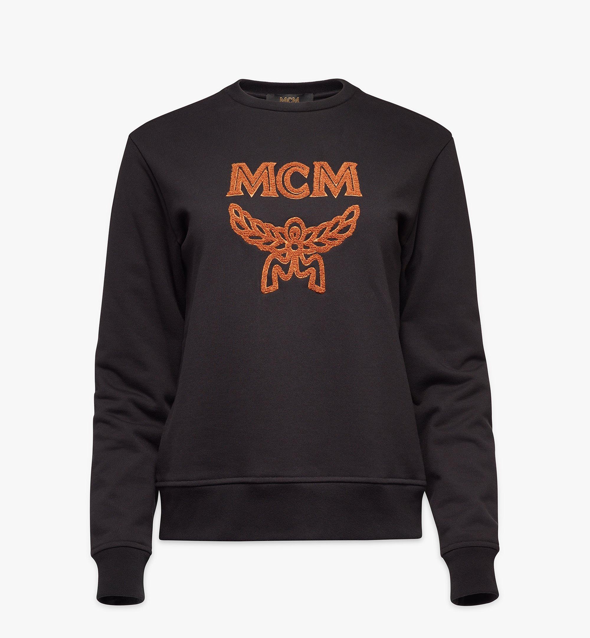 MCM 여성용 클래식 크루 스웨터 Black MFAAAMM01BK00L 다른 각도 보기 1