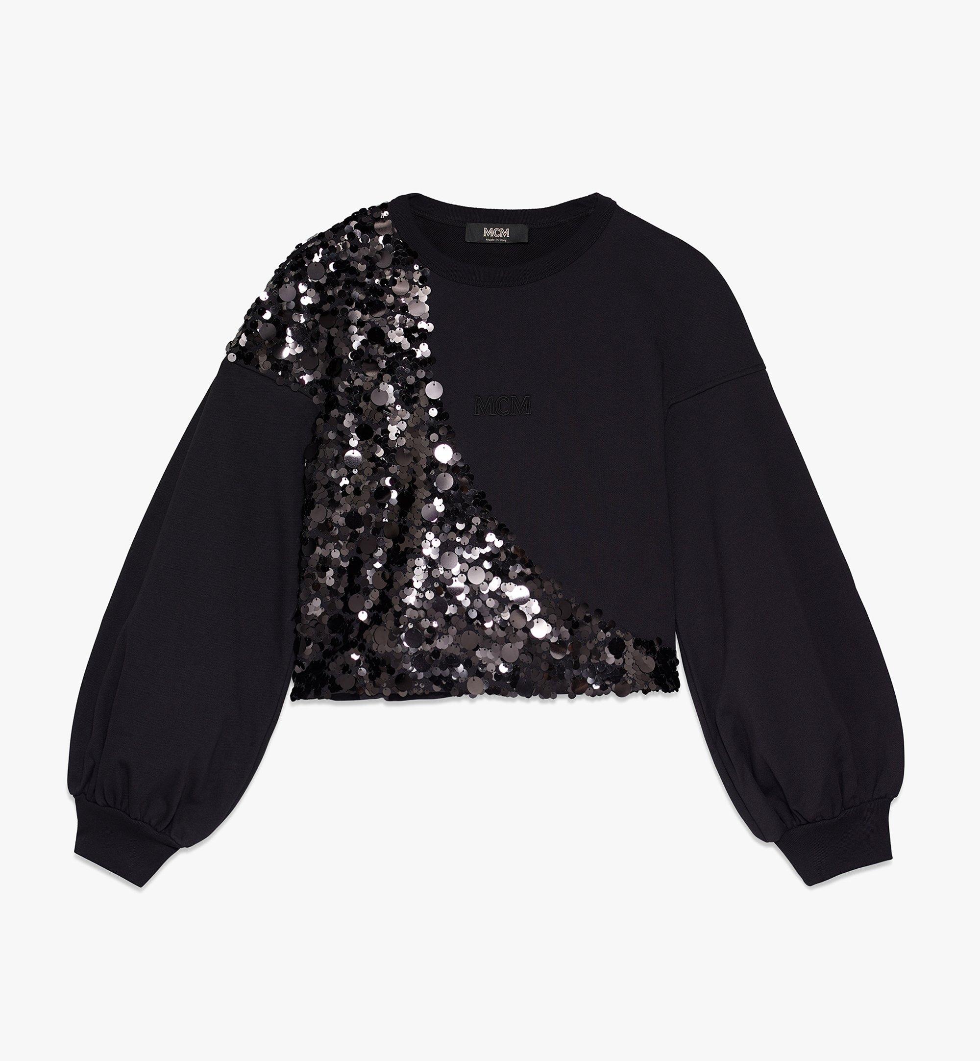 sequin sweatshirt women's