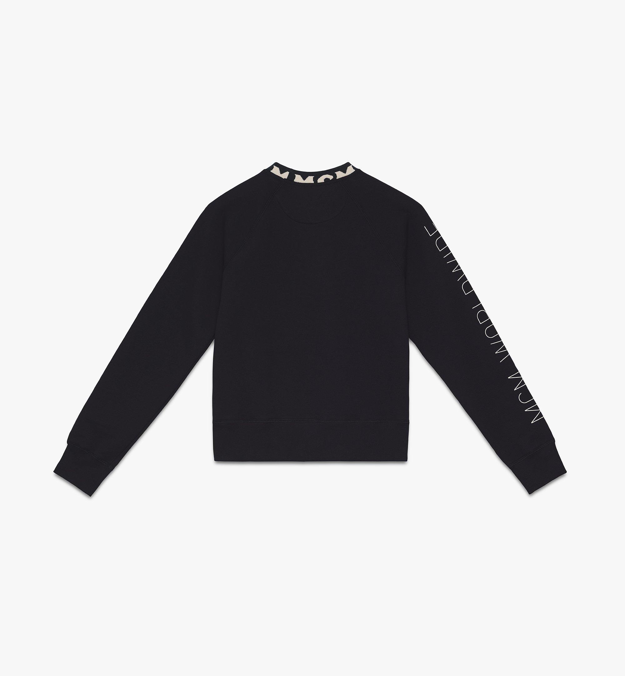 MCM Women's Worldwide Crewneck Sweatshirt Purple MFAASMM06BT00S Alternate View 1
