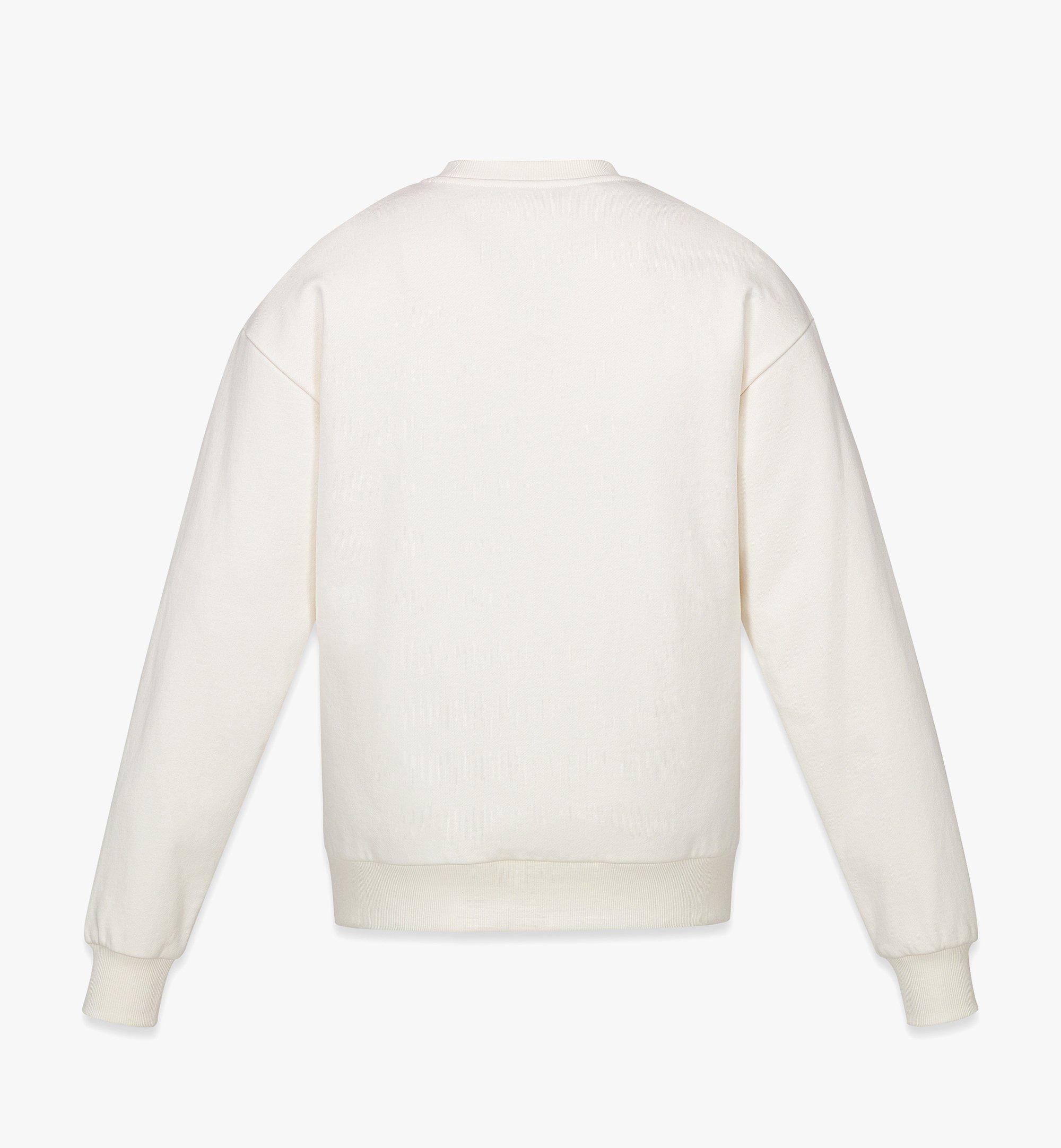 MCM M Pup グラフィック スウェットシャツ - オーガニックコットン White MFADAMM02WG00S ほかの角度から見る 1