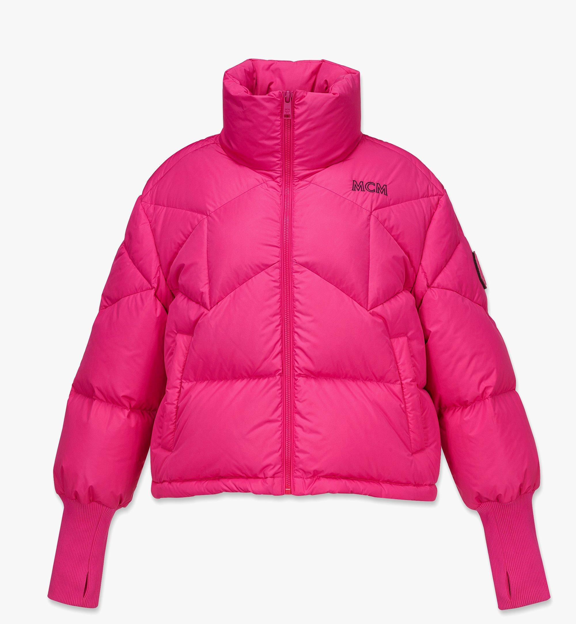 MCM Women’s MCMFormative Down Parka in Biodegradable Nylon Pink MFCCAMM02QR00L Alternate View 1