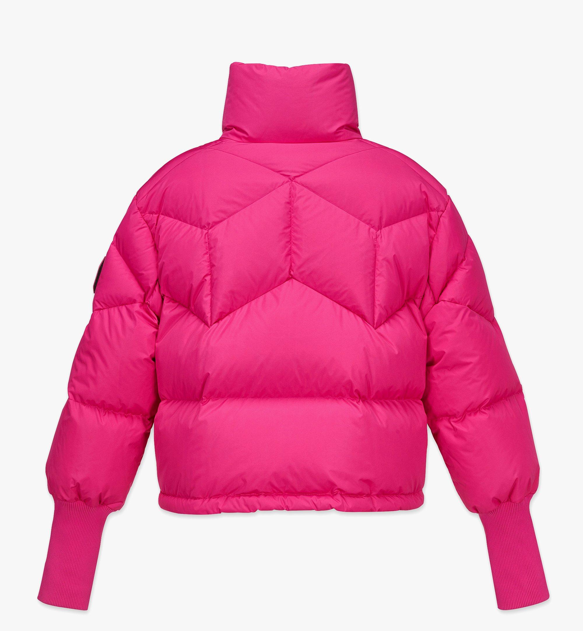 MCM Women’s MCMFormative Down Parka in Biodegradable Nylon Pink MFCCAMM02QR00L Alternate View 1